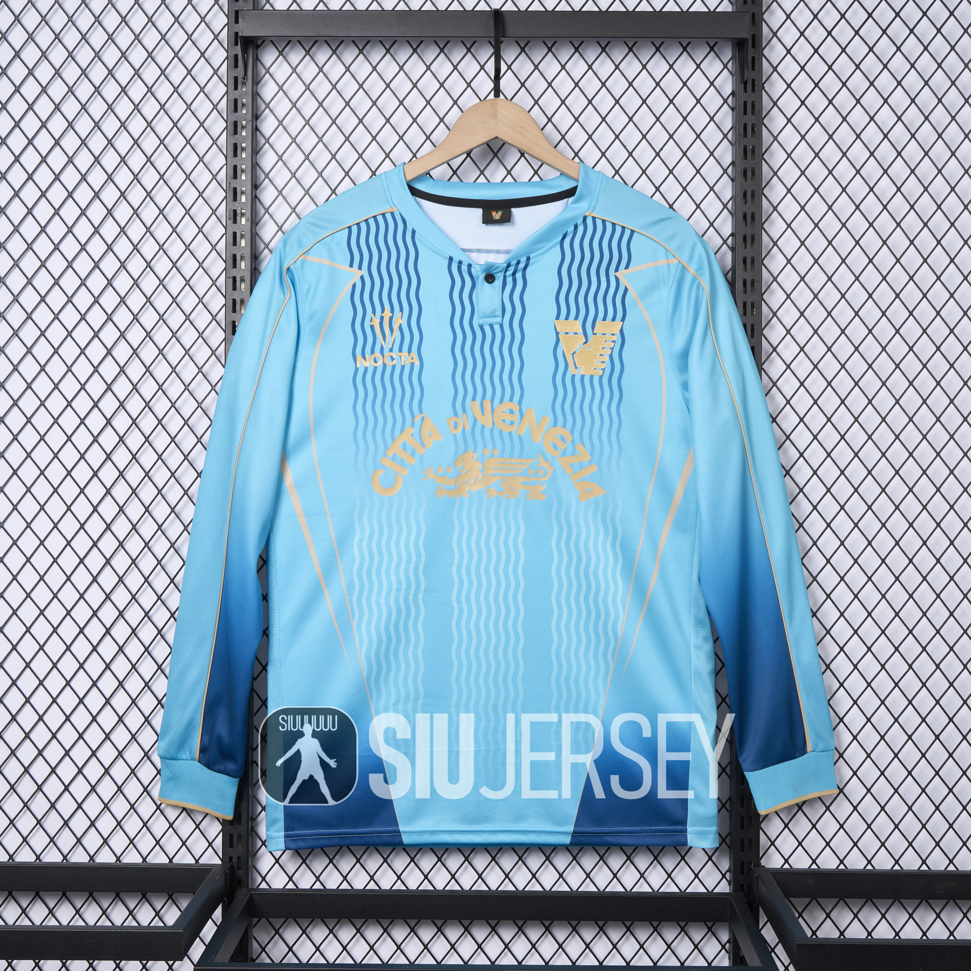 SIUjerseys-Venezia FC 24-25 Third Long Sleeve Jersey - Fans Version