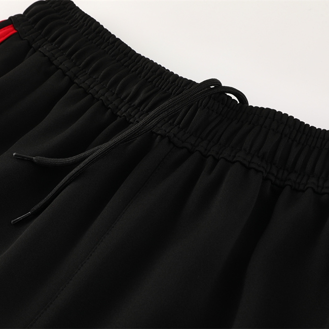 ManixJersey.com | Manchester United 24-25 Jacket Training Tracksuit - Black -Customize Name, Number and Patch | Worldwide Shipping