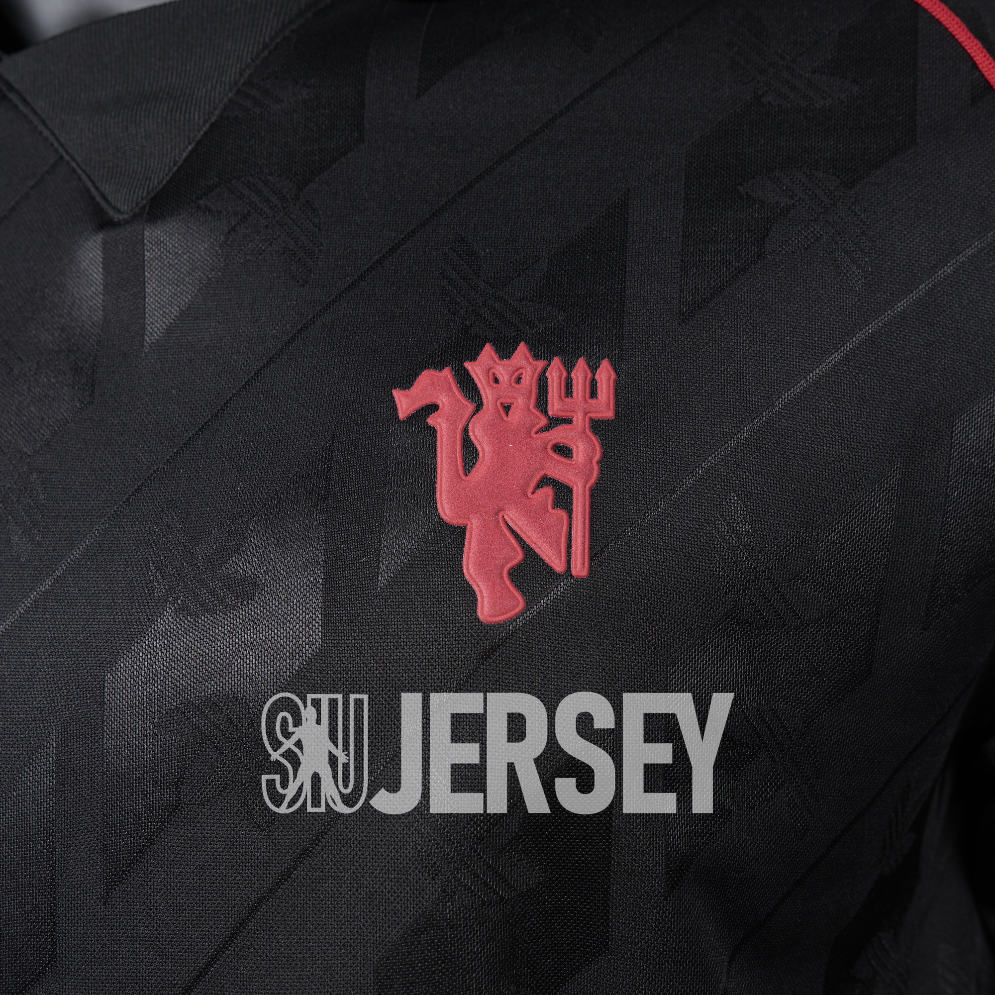 SIUjerseys-Manchester United 24-25 Originals LFSTLR Long Sleeve Black Jersey - Player Version