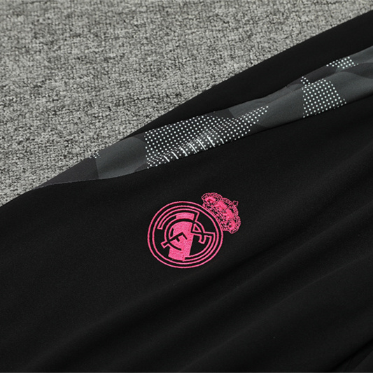 SIUjerseys-Real Madrid 24-25 Long Sleeve Training Set - Rose Red