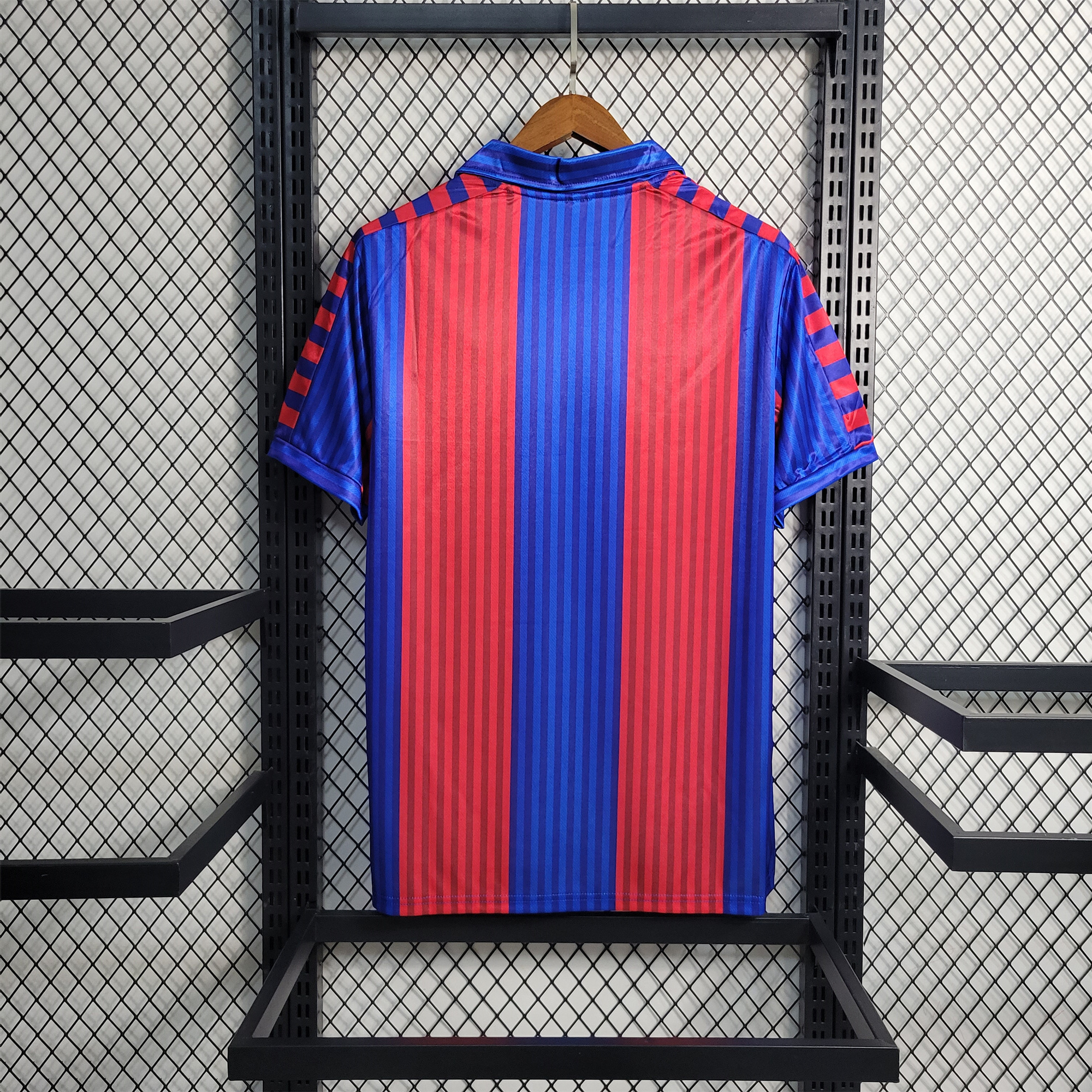 SIUjerseys-Retro Barcelona 90-92 Home Stadium Jersey