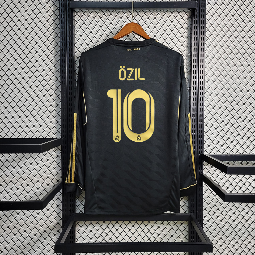 JerseysGala.com | Real Madrid Retro 11-12 Away Long Sleeve Jersey -Customize Name, Number and Patch | Worldwide Shipping