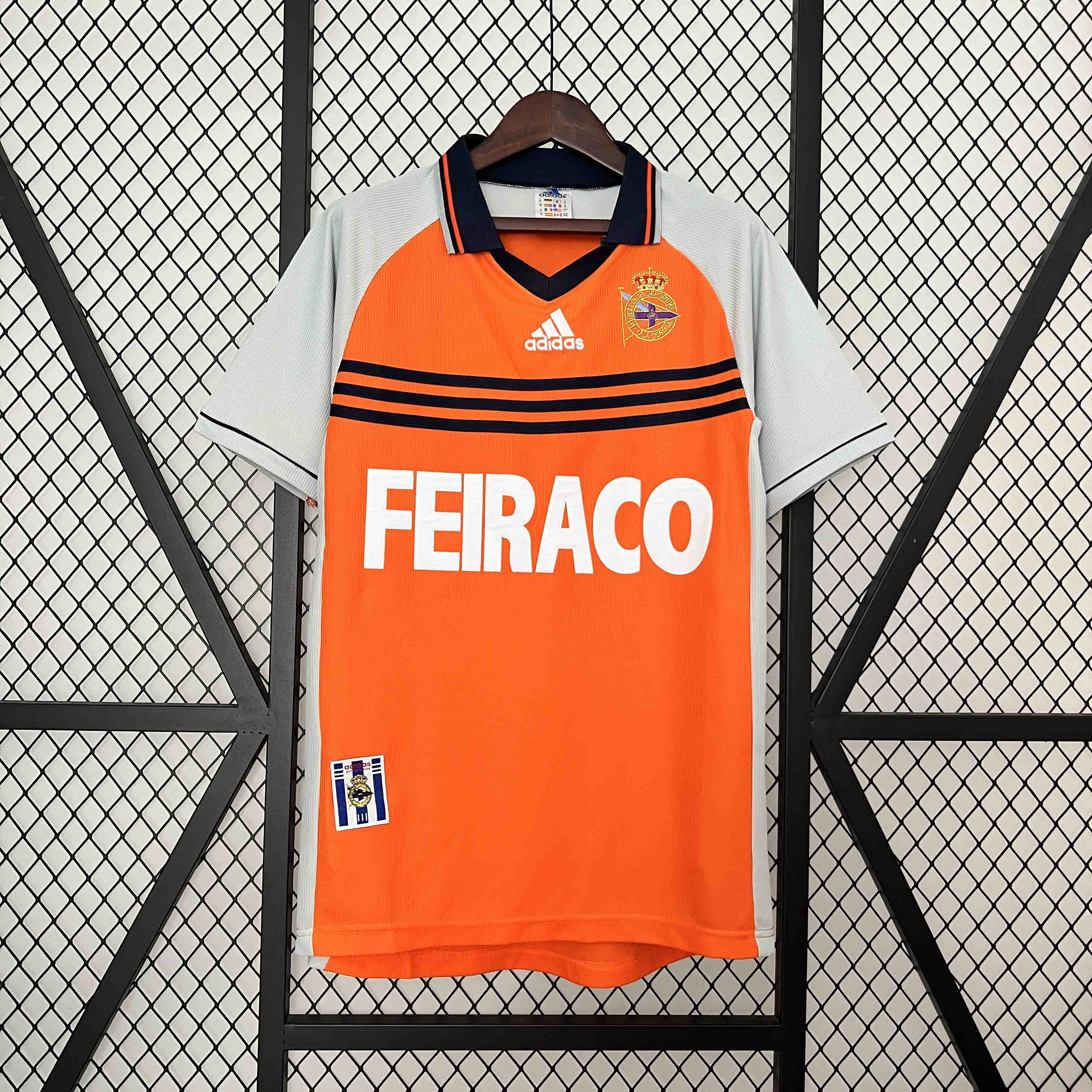 ManixJersey.com | Retro Deportivo de La Coruña 1998-99 Third Jersey -Customize Name, Number and Patch | Worldwide Shipping