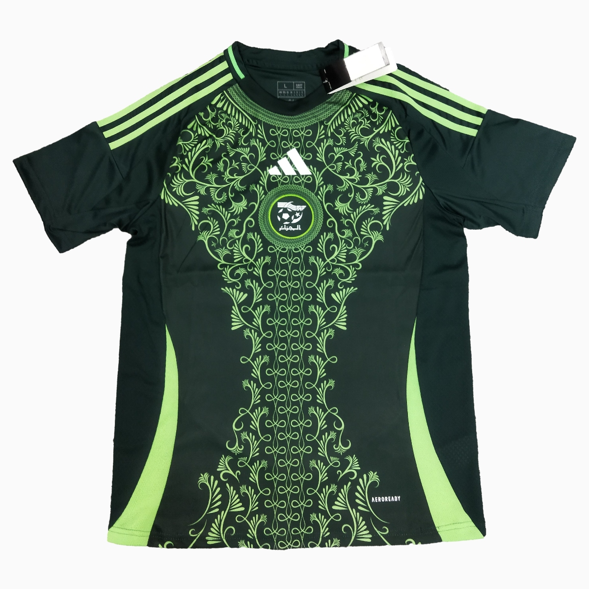 ManixJersey.com | Algeria 2024-25 Away Jersey - Fans Version -Customize Name, Number and Patch | Worldwide Shipping