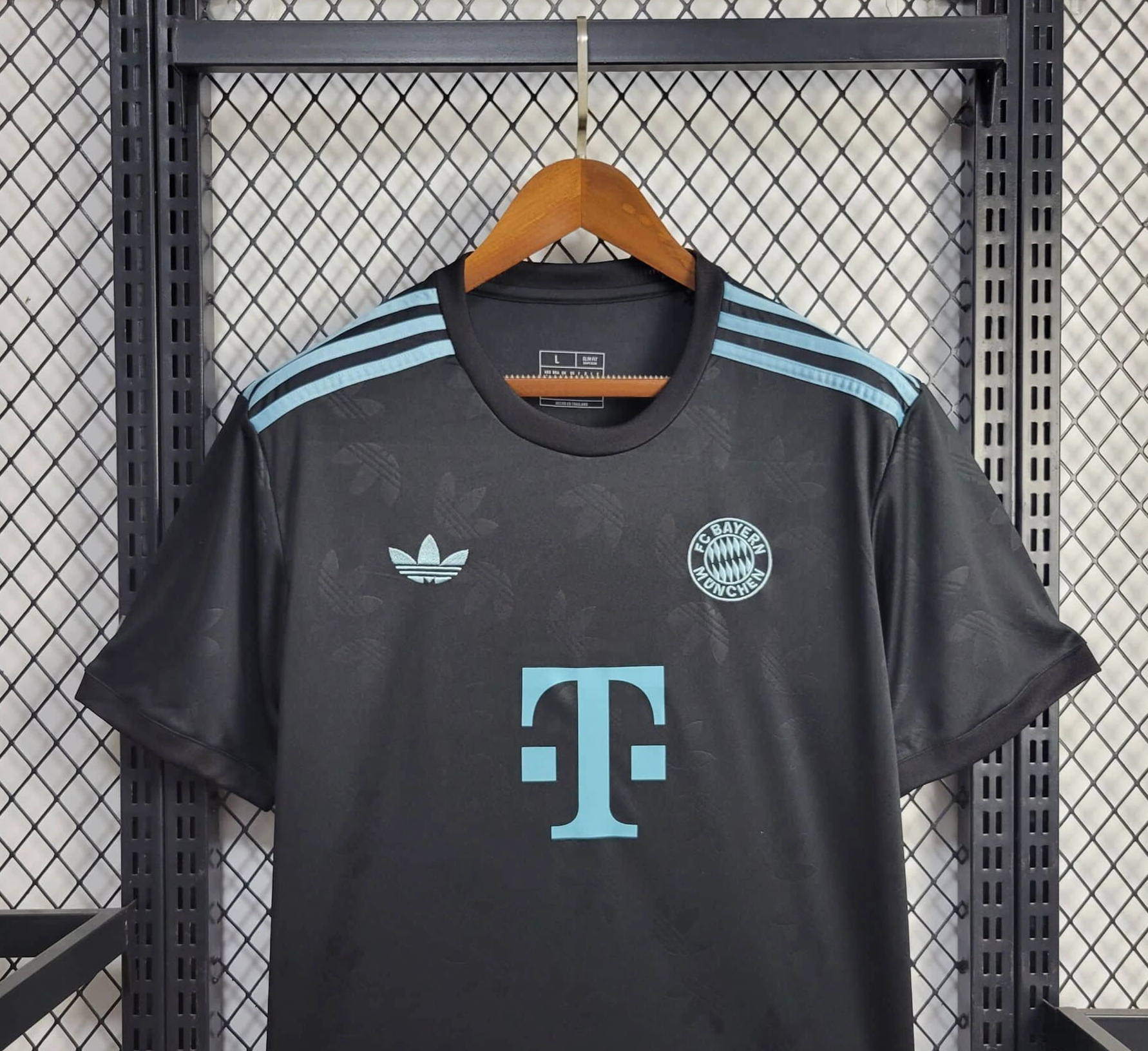 foot-Bayern Munich 24-25 Black Training Jersey - Fans Version