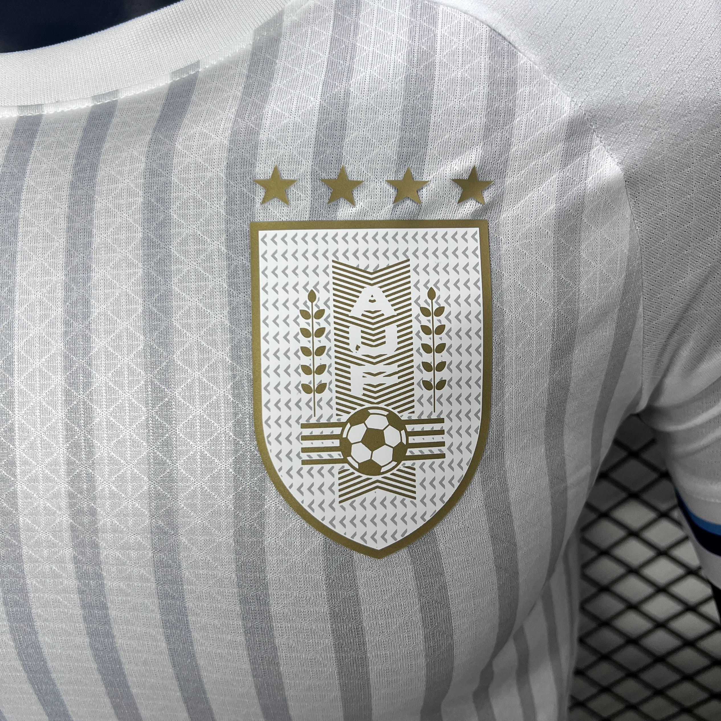 GlobeJersey-Uruguay 2024 Away Stadium Jersey - Player Version