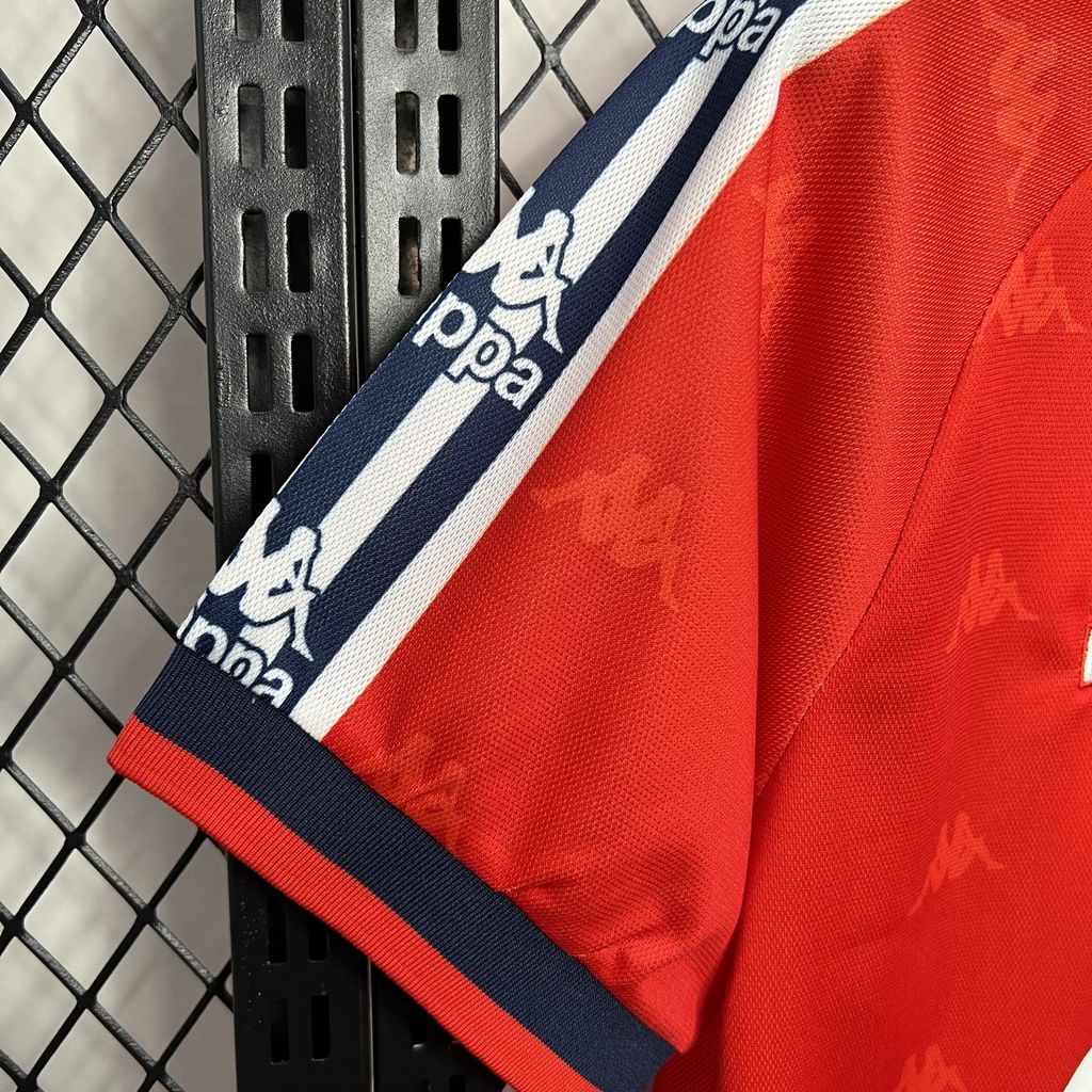 ManixJersey.com | Retro Osasuna 1996-97 Home Jersey -Customize Name, Number and Patch | Worldwide Shipping