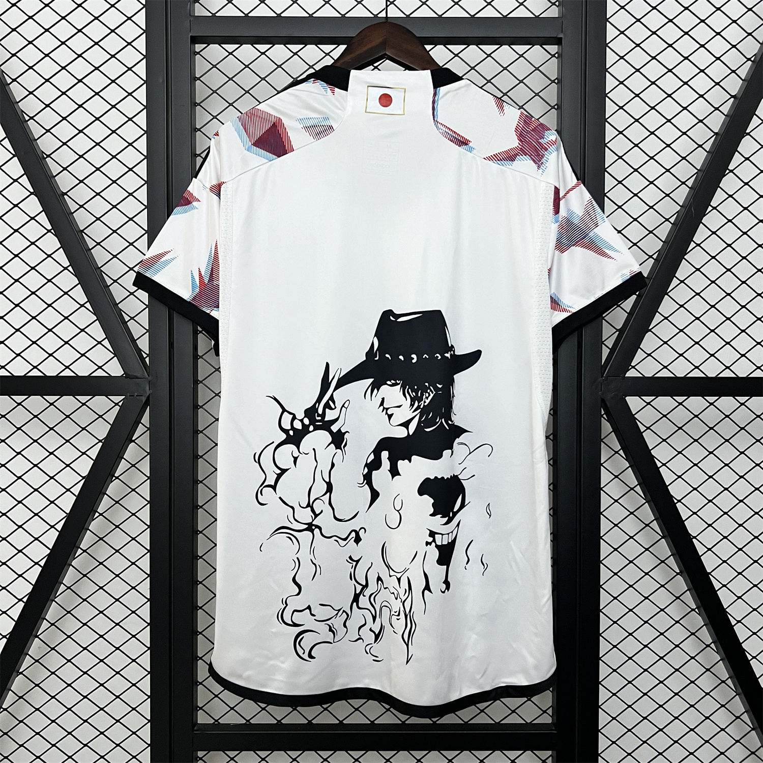 ManixJersey.com | Japan 2024 Portgas·D· Ace White Jersey - Fans Version -Customize Name, Number and Patch | Worldwide Shipping