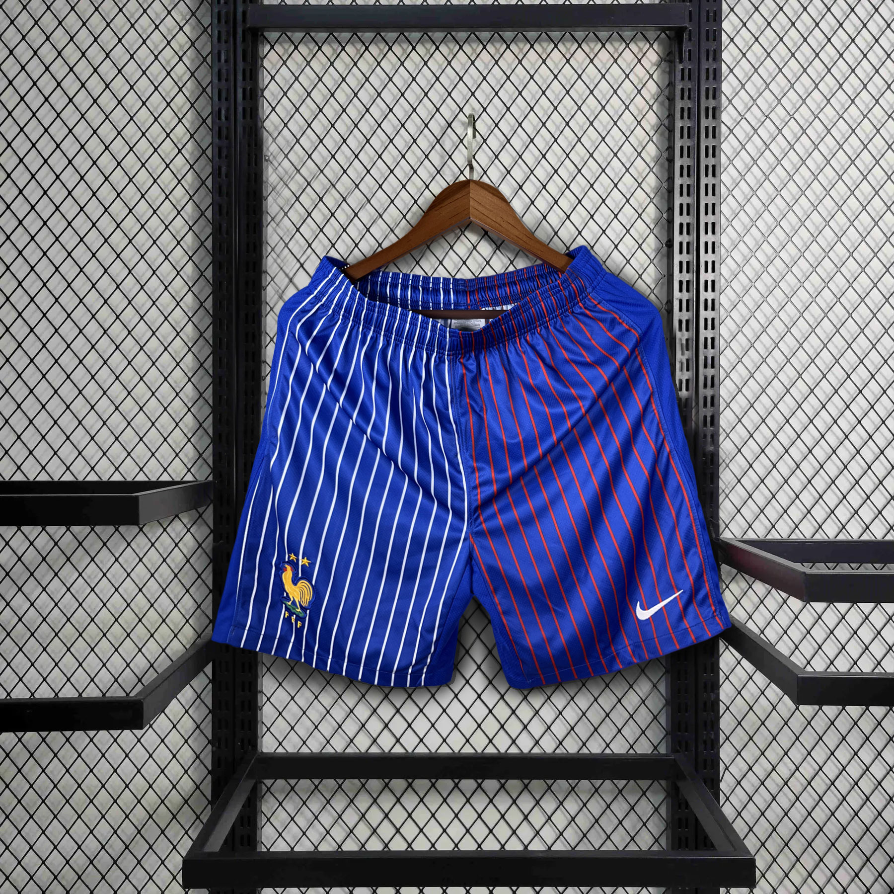 ManixJersey.com | France 2024 Away Shorts - Fans Version -Customize Name, Number and Patch | Worldwide Shipping