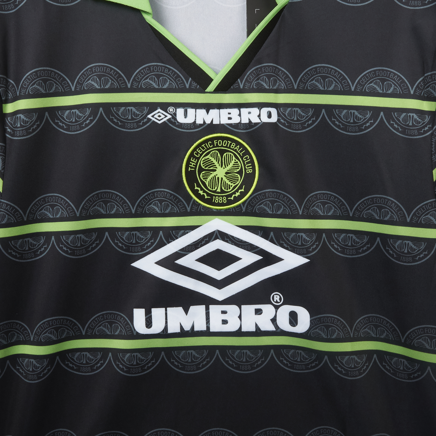 ManixJersey.com | Retro Celtic 1998-99 Away Jersey -Customize Name, Number and Patch | Worldwide Shipping