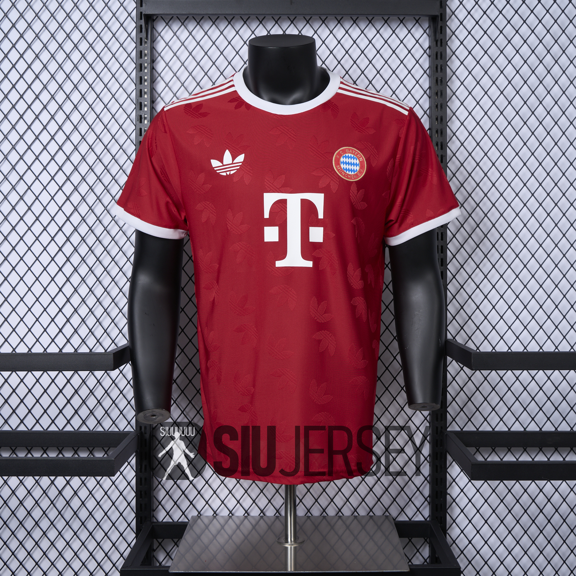 UltraTrikot-Bayern Munich 24-25 Red Training Jersey - Player Version
