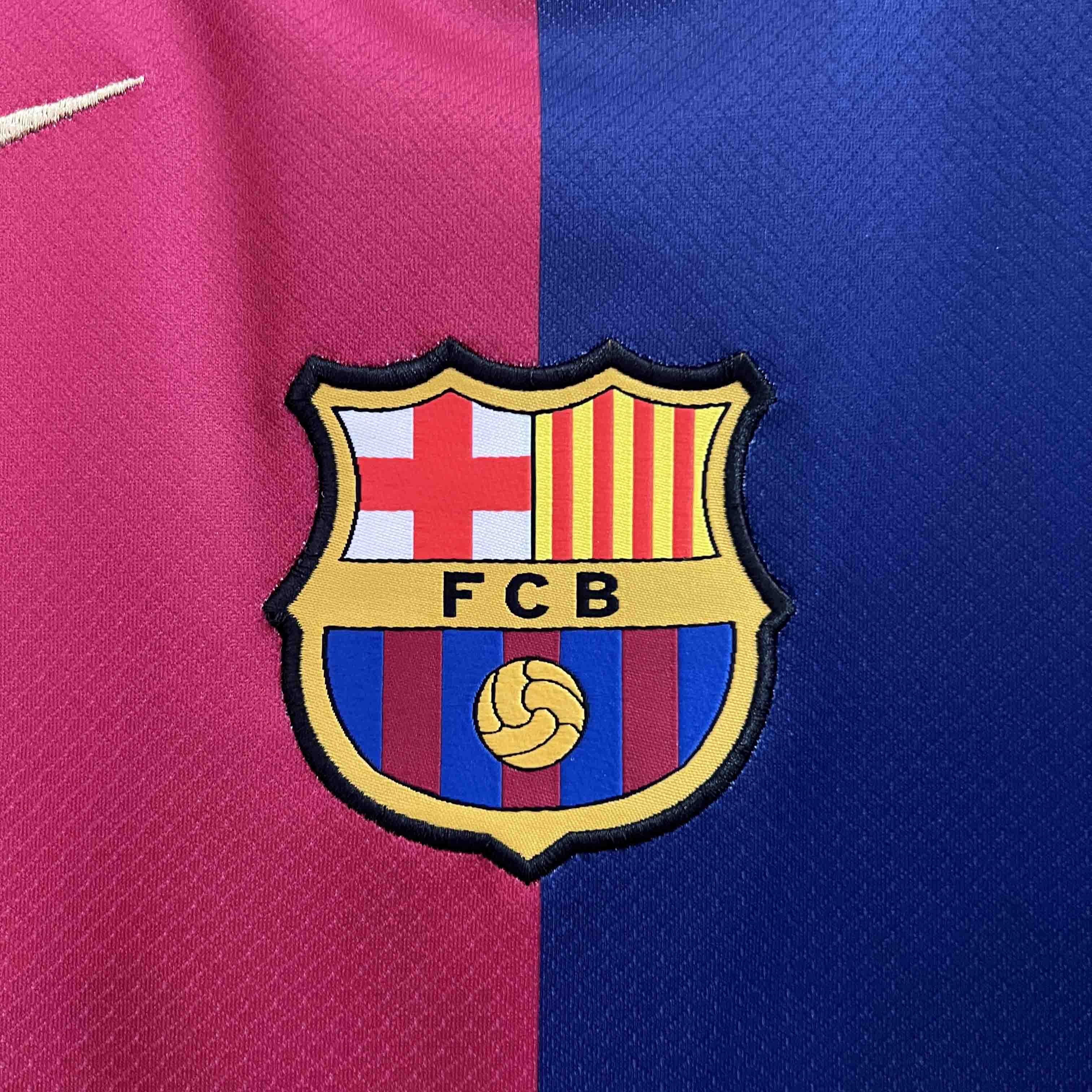 SIUjerseys-Barcelona 24-25 Home Stadium Jersey - Fans Version