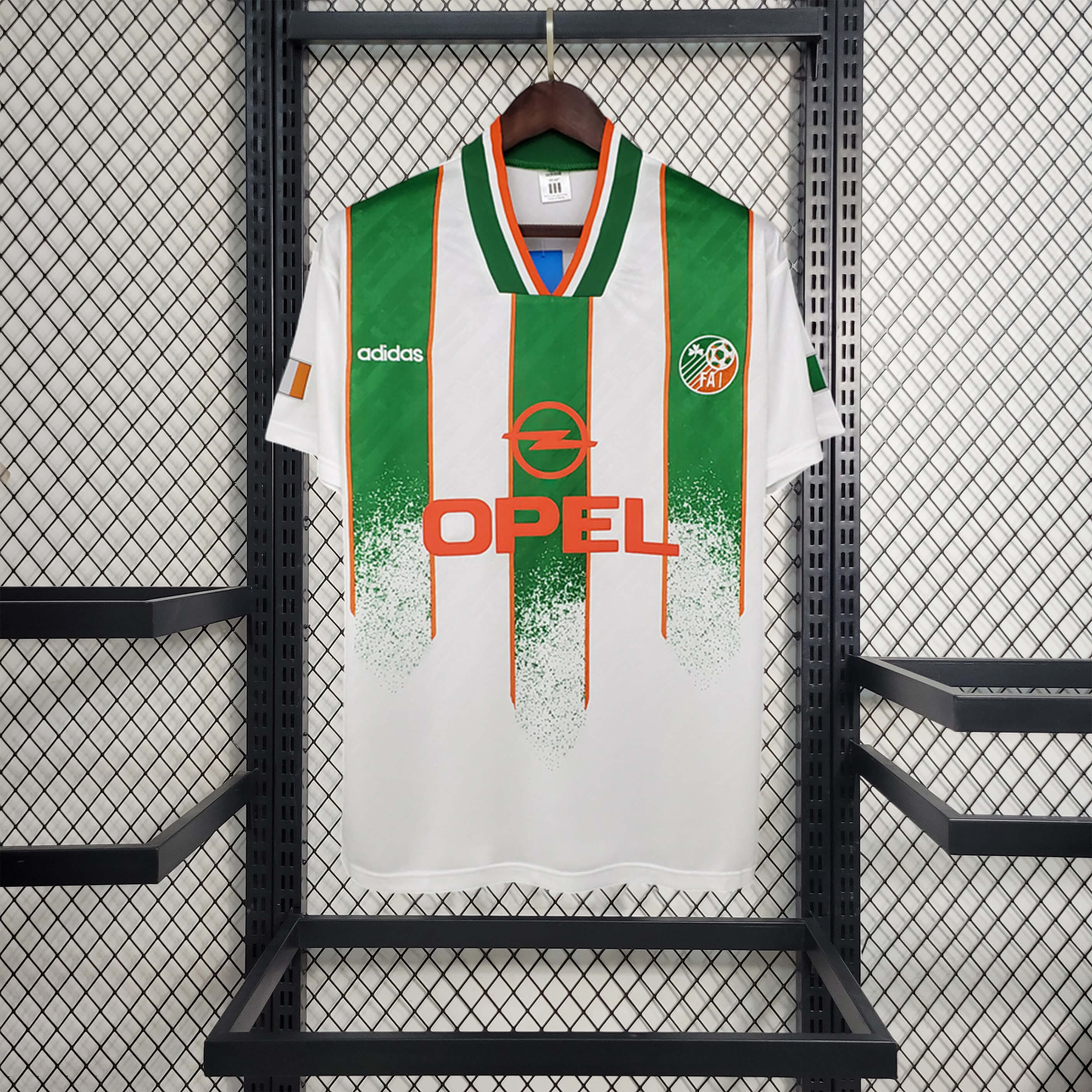 ManixJersey.com | Retro Ireland 1994 Away Jersey -Customize Name, Number and Patch | Worldwide Shipping