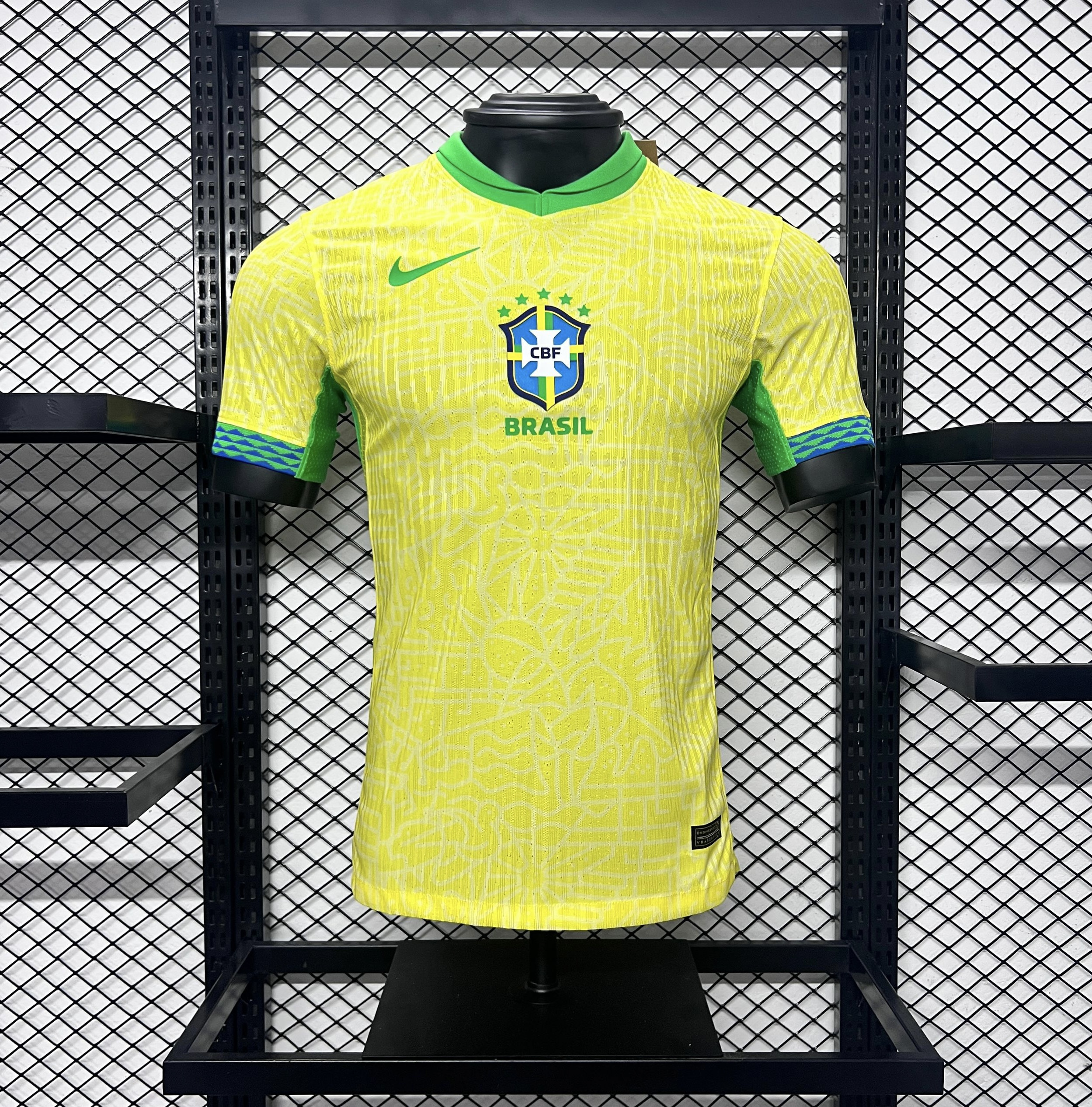 SIUjerseys-Brazil 2024 Home Stadium Jersey - Player Version