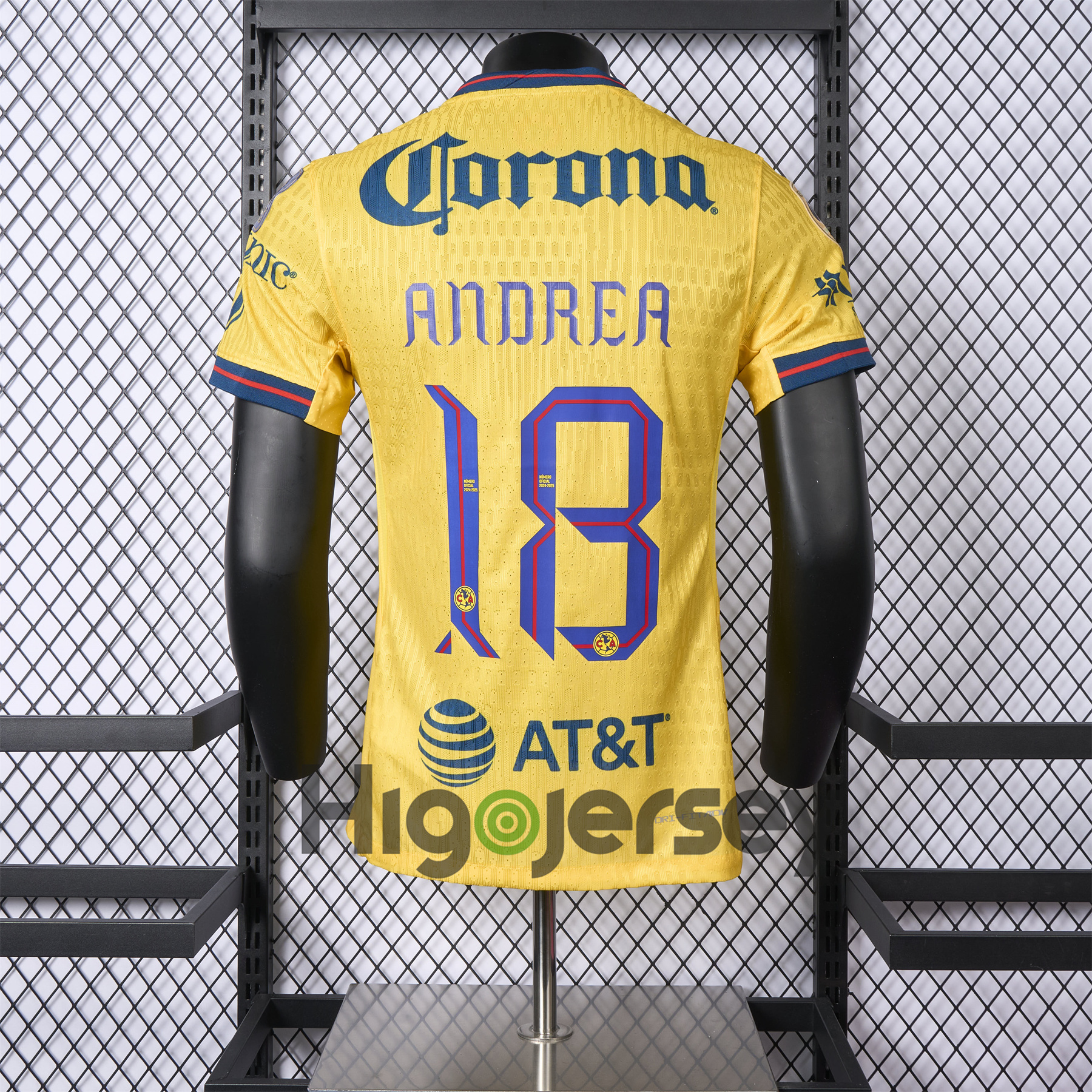Higojerseys-Club América 24-25 Home Jersey - Player Version