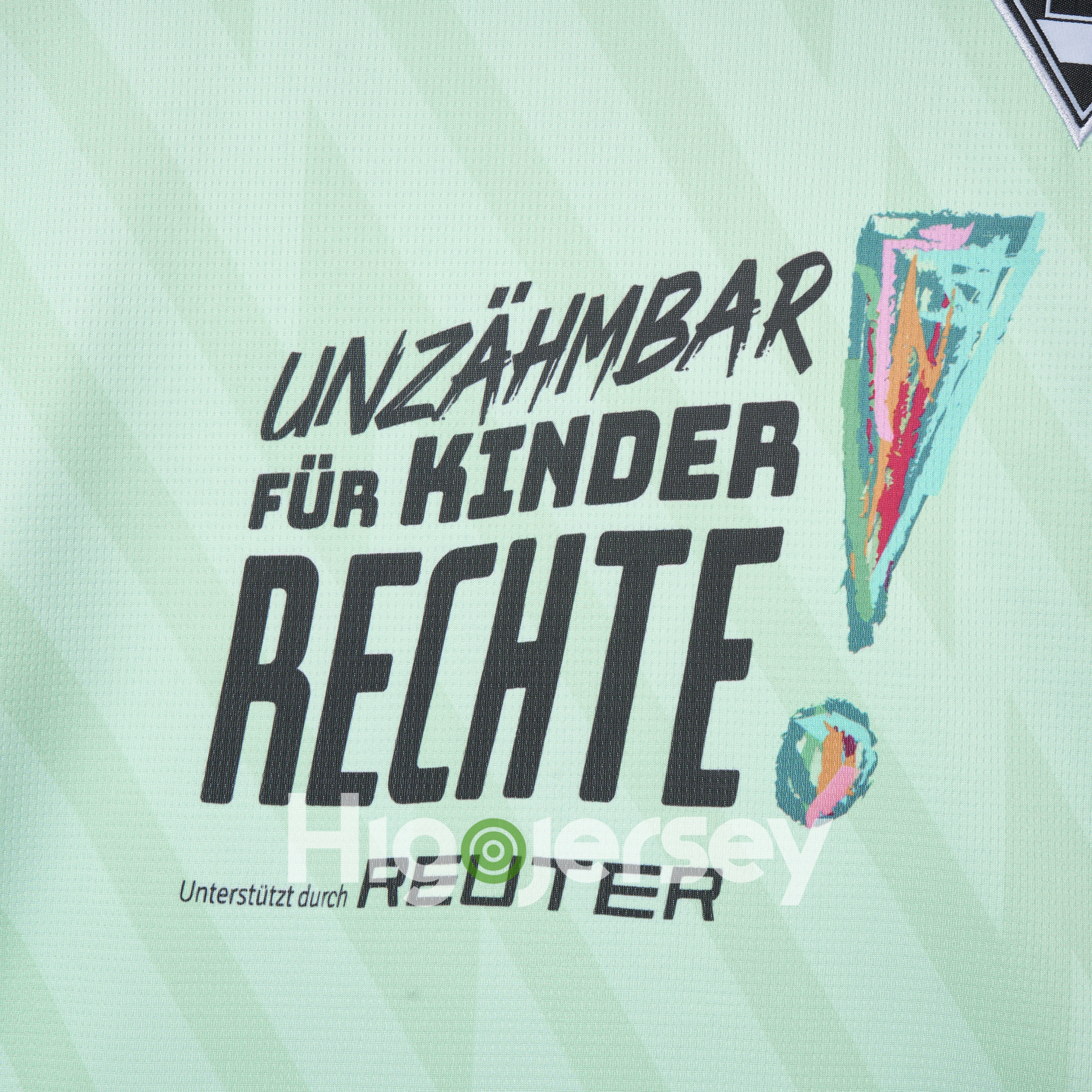 Higojerseys-Borussia Mönchengladbach 24-25 World Children's Day Special Jersey - Fans Version