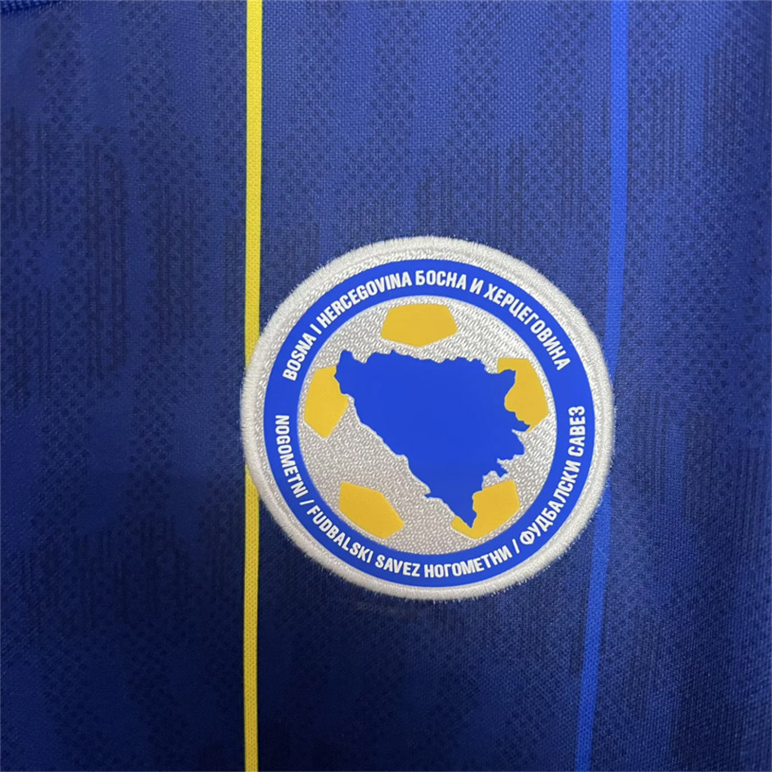 Funinjersey-Bosnia and Herzegovina 2026 Home Blue Jersey - Fans Version