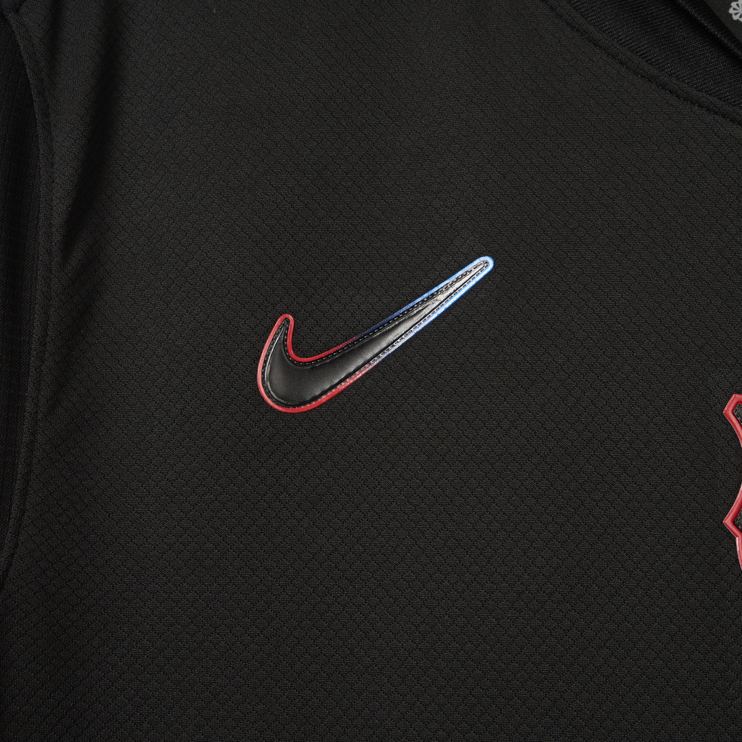 UltraTrikot-Barcelona x Travis Scott 24-25 Away Pure Black Jersey - Fans Version