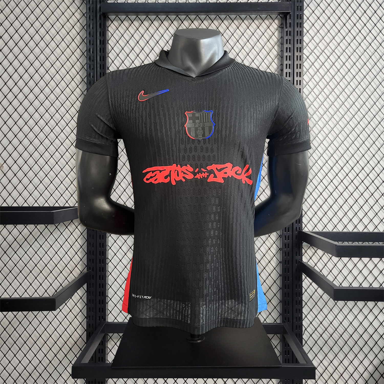 UltraTrikot-Barcelona x Travis Scott New 24-25 Away Jersey - Player Version