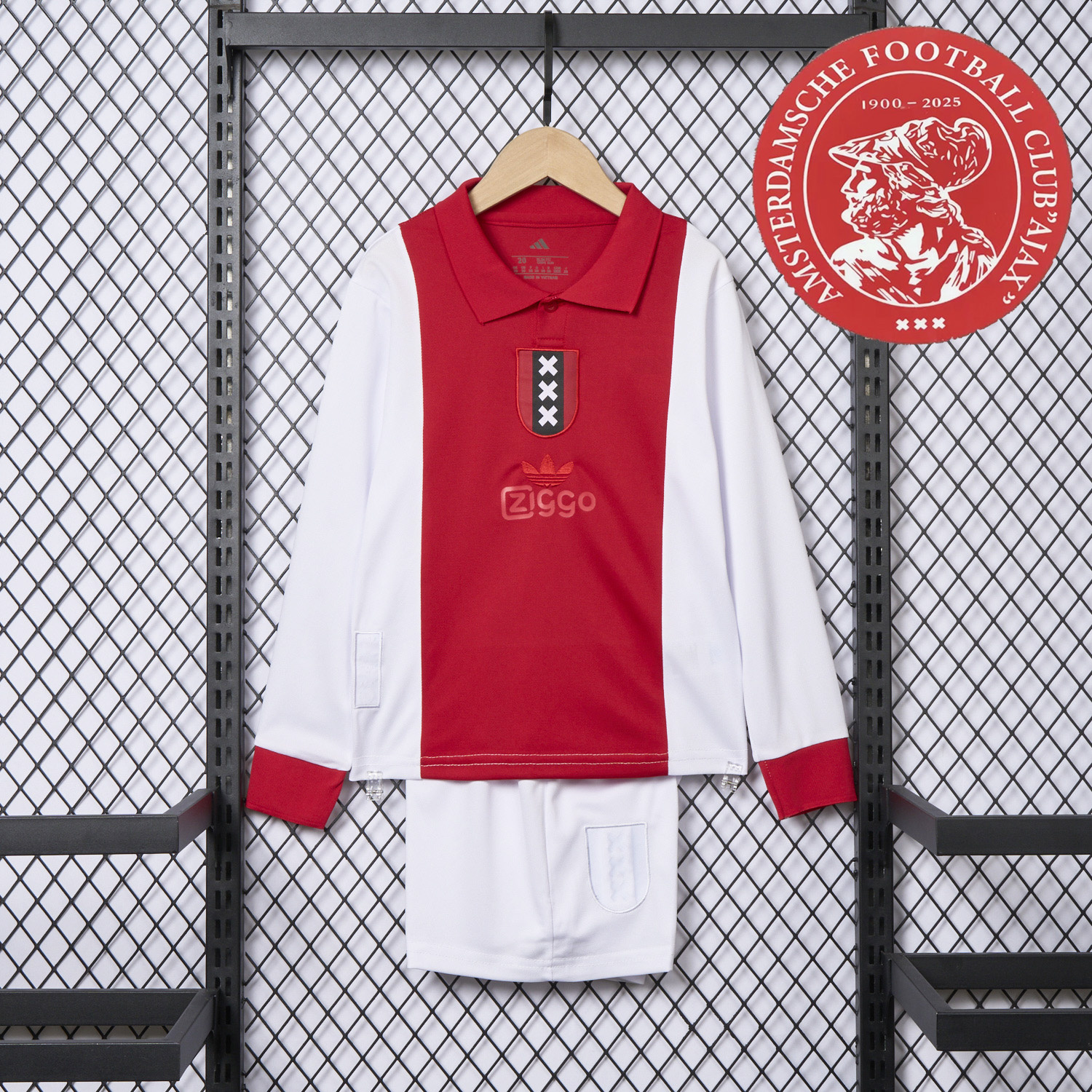 UltraTrikot-Ajax 2025 125-Year Anniversary Long Sleeve Kids Kit