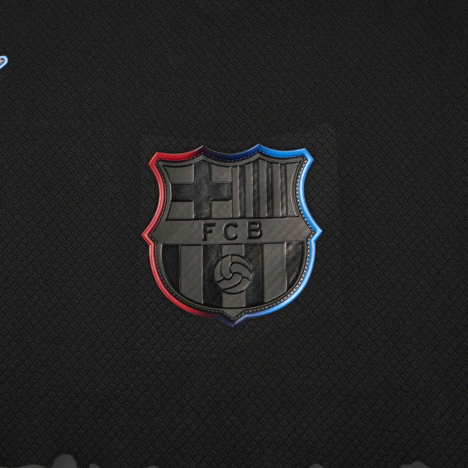 UltraTrikot-Barcelona x Travis Scott 24-25 Away Pure Black Jersey - Fans Version