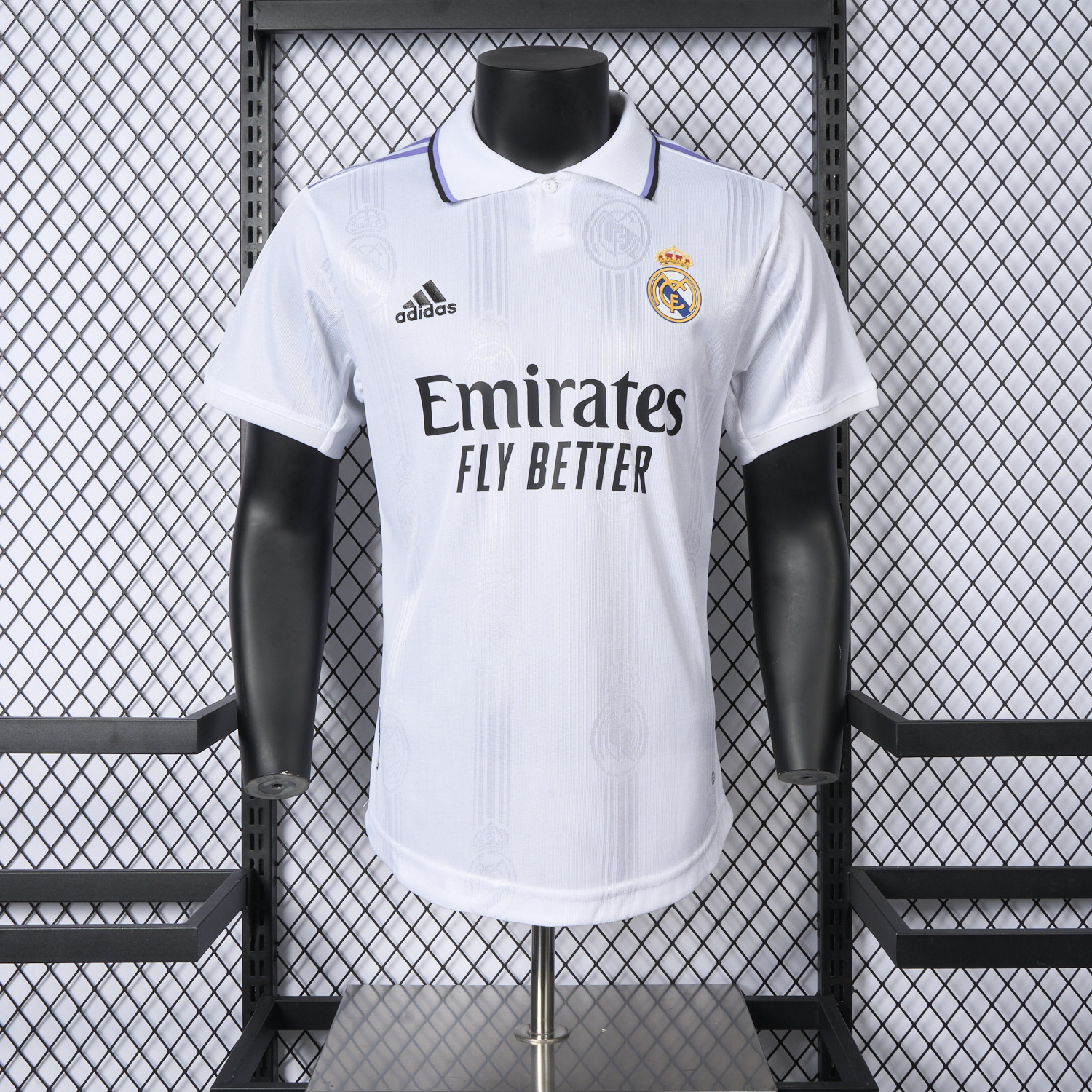 Funinjersey-Retro Real Madrid 2022-23 Home Jersey - Player Version