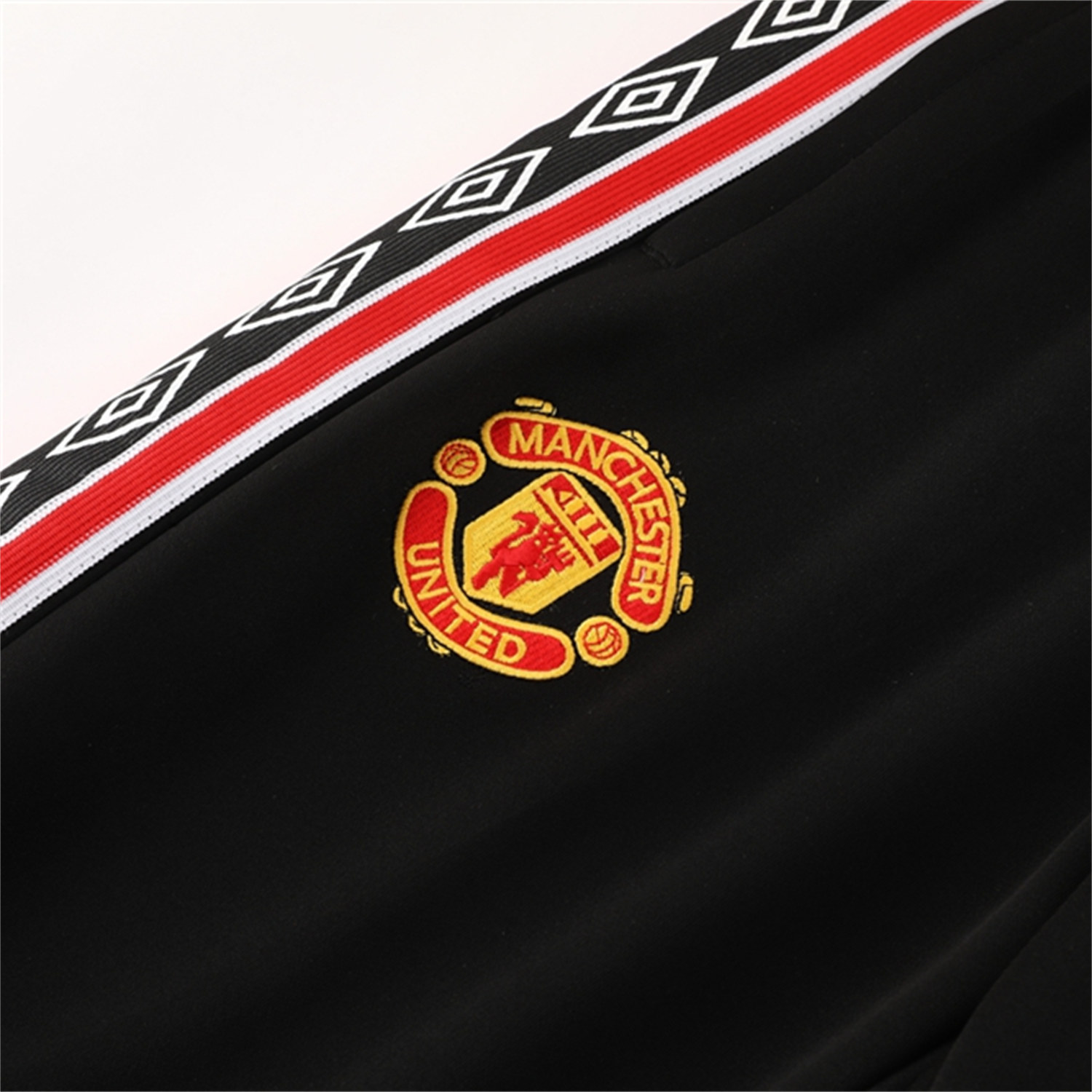 foot-Manchester United 25-26 Throwback 98-99 Style Jacket Training Tracksuit - Black