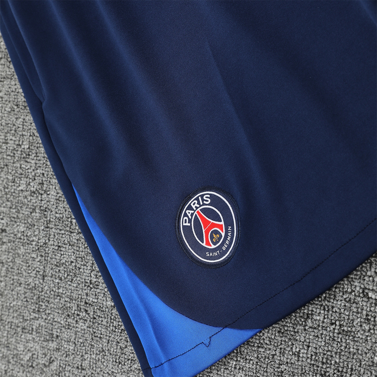 foot-Paris Saint-Germain PSG 25-26 Short-Sleeve Training Set - Red Top & Deep Blue Shorts
