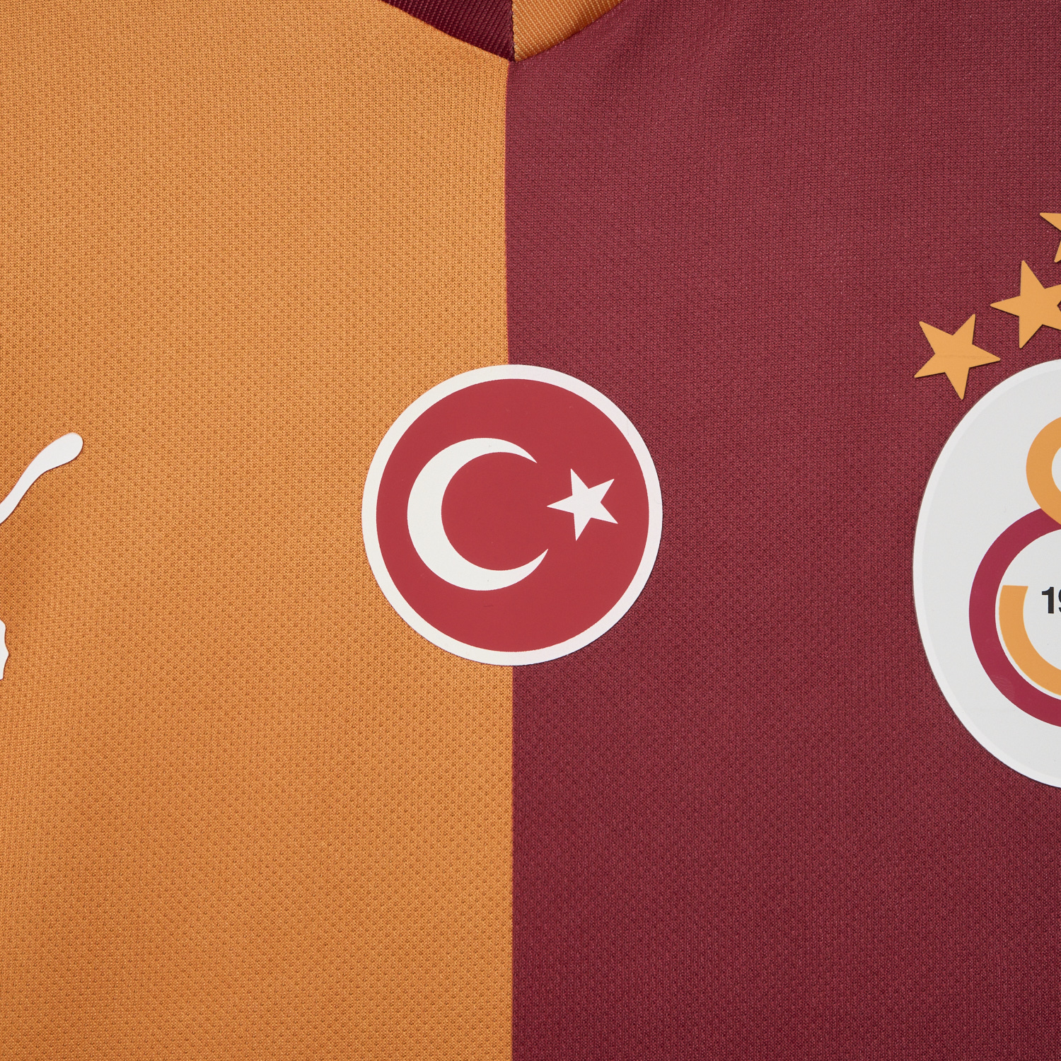 foot-Galatasaray 25-26 Home Unsponsored Jersey with Five Stars - Fans Version