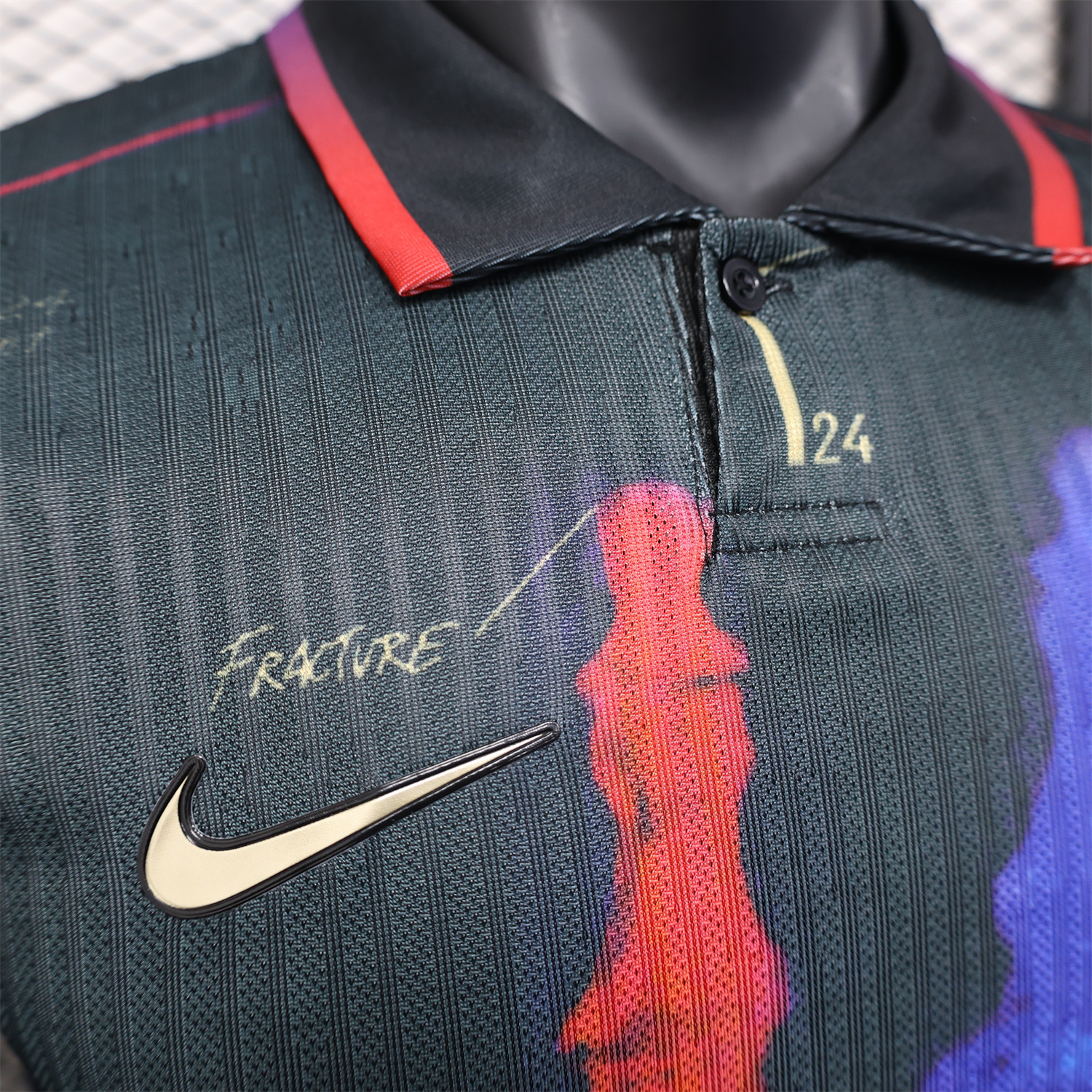 foot-Barcelona 24-25 Red and Blue Hand Special Edition Jersey - Player Version