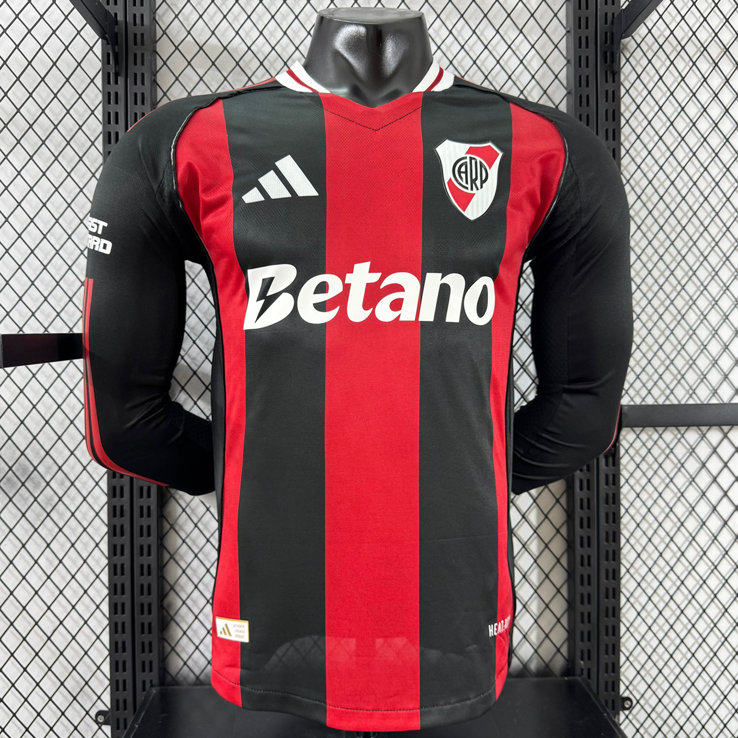 foot-River Plate 25-26 Away Long Sleeves Jersey - Player Version