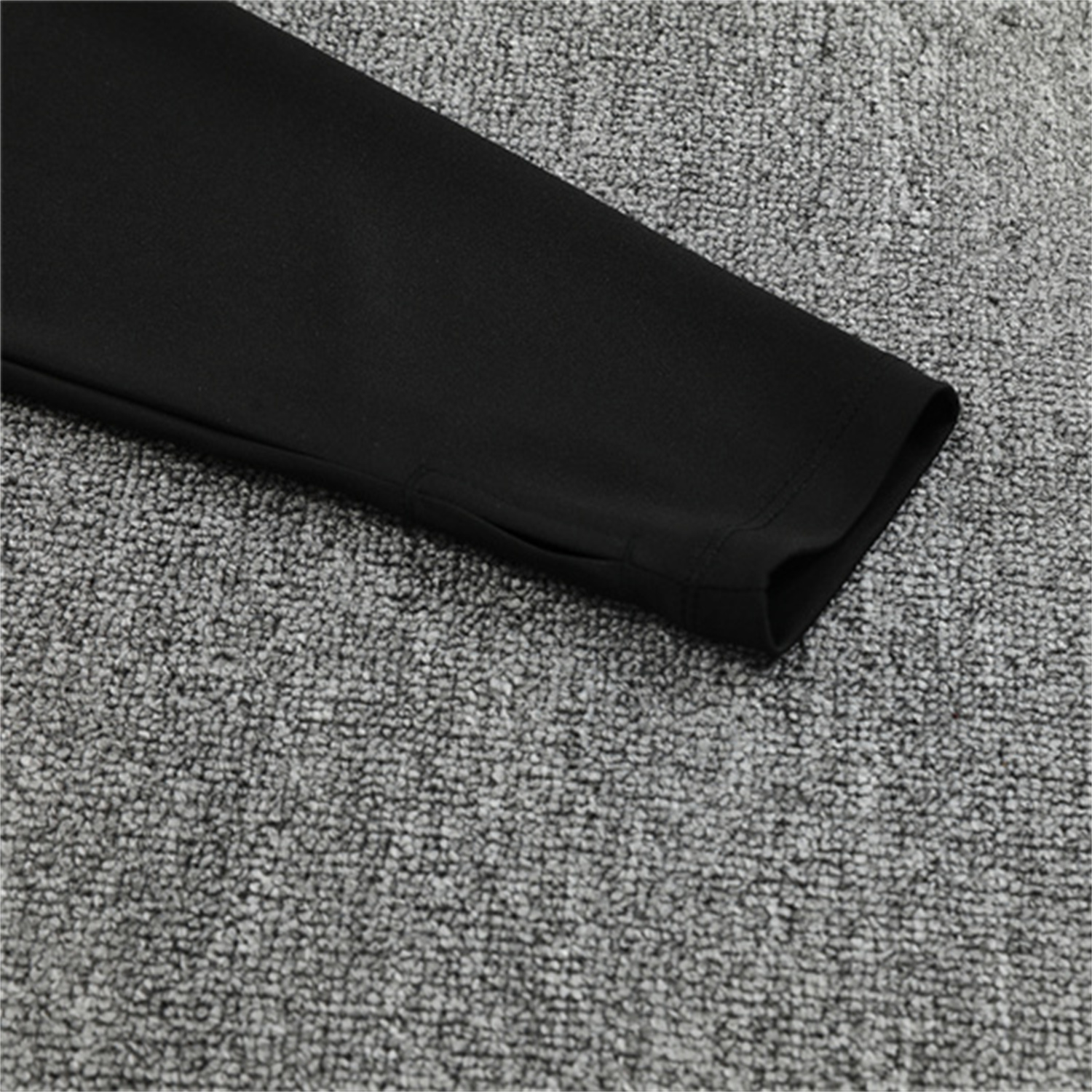 foot-Manchester City 25-26 Kids Long Sleeve Training Set - Black Top & Black Pants