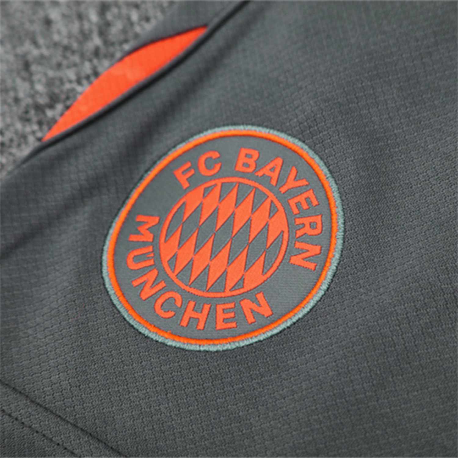 foot-Bayern Munich 25-26 Short-Sleeve Training Set - Orange Top & Gray shorts