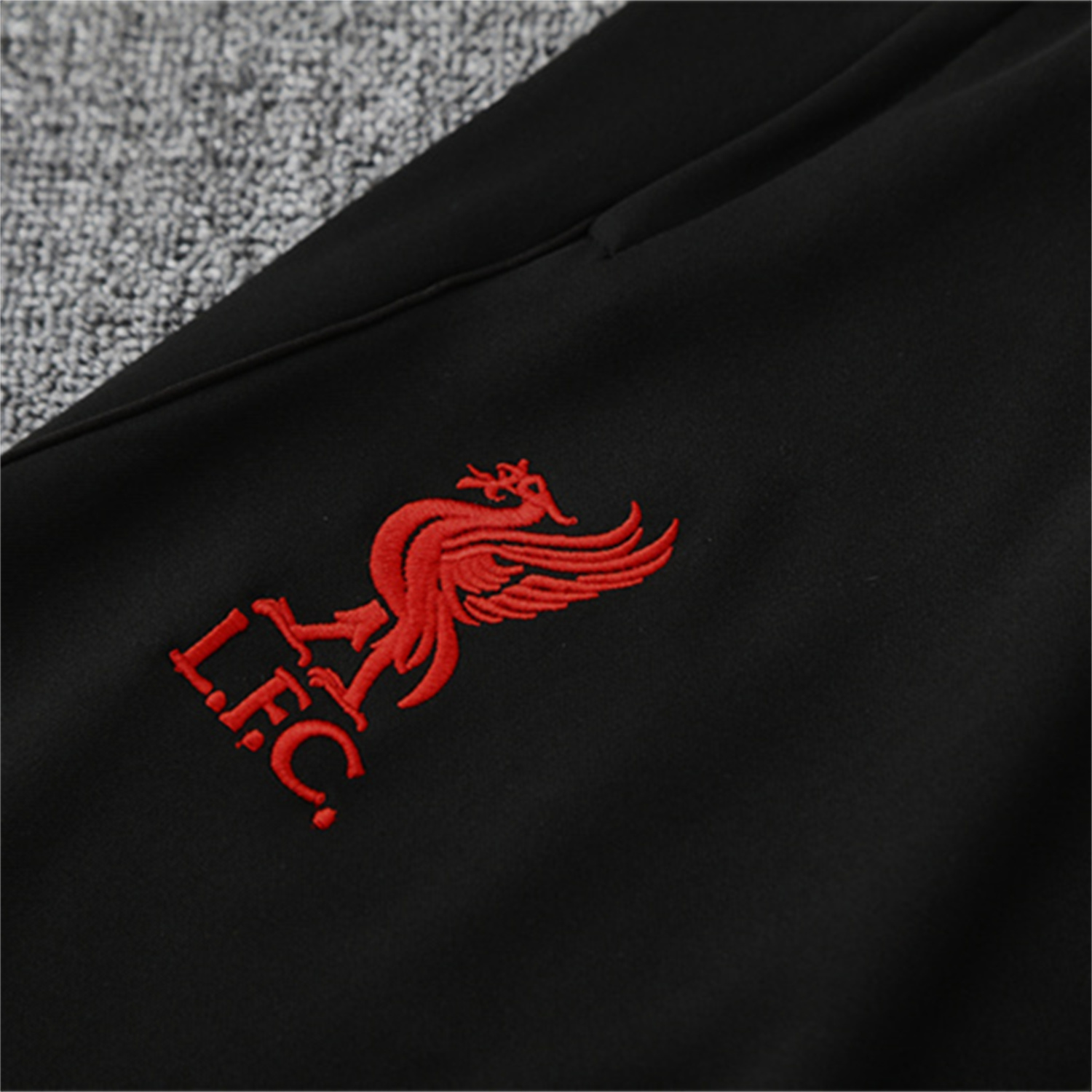 foot-Liver.pool 25-26 Long Sleeve Training Set - Black Top & Black Pants