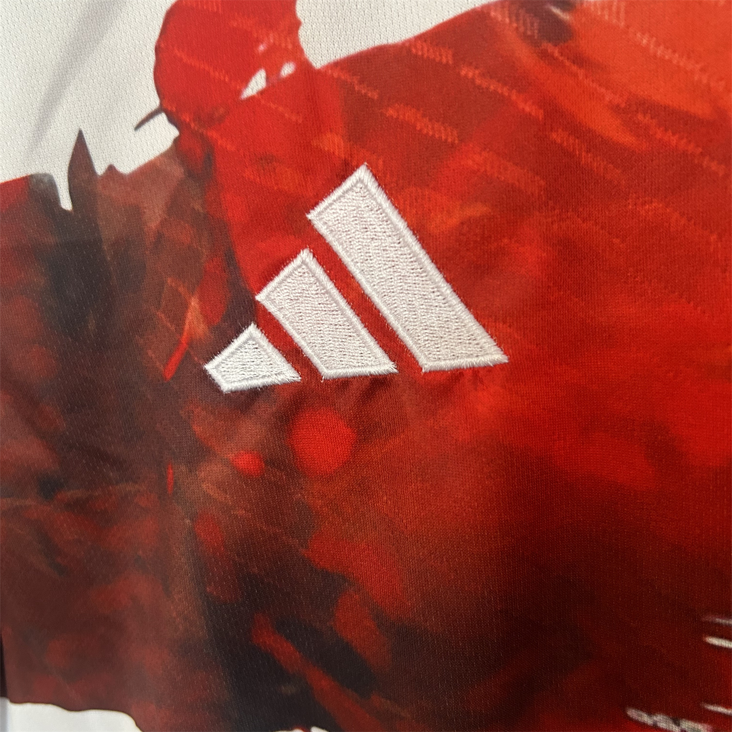 foot-Japan 25-26 Black Samurai Silhouette White Jersey - Fans Version