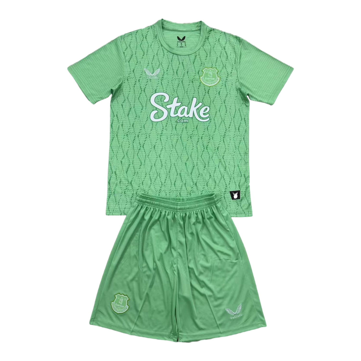 foot-Everton 25-26 Green Goalkeeper Men's Adult Jersey Set - Fans Version