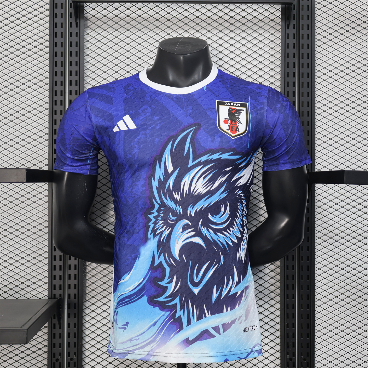 foot-Japan 25-26 Light Blue Owl Deep Blue Special Jersey - Player Version