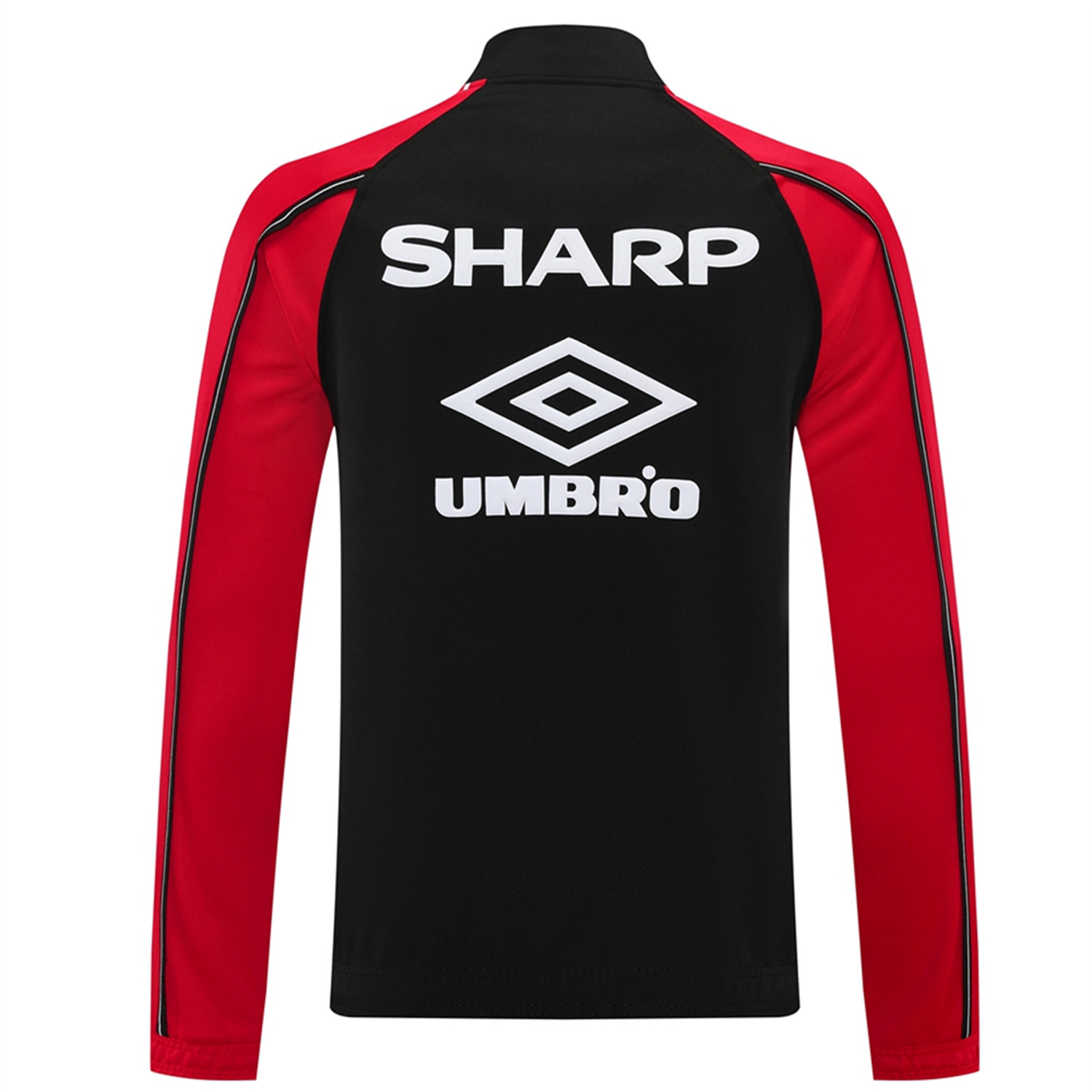 foot-Manchester United 25-26 Throwback 98-99 Style Jacket Training Tracksuit - Black