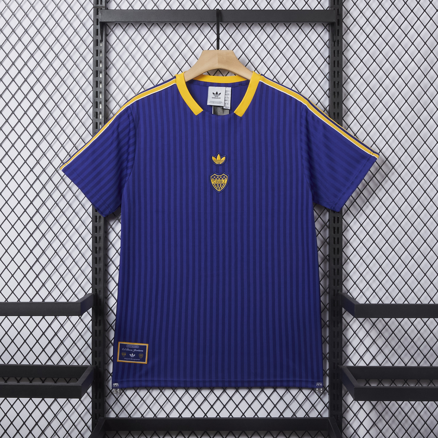 foot-Boca 25-26 Originals Terrace Icon Blue Polo Jersey