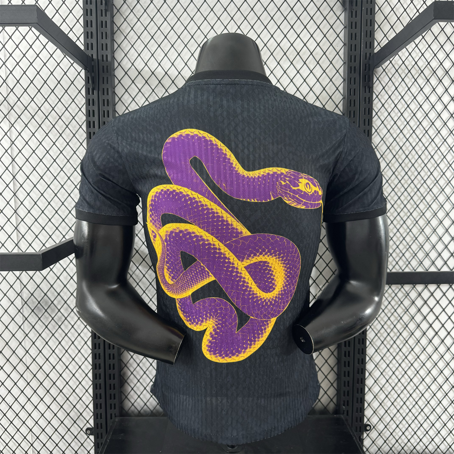 foot-Barcelona 25-26 Purple Mamba Snake Black Special Jersey - Player Version