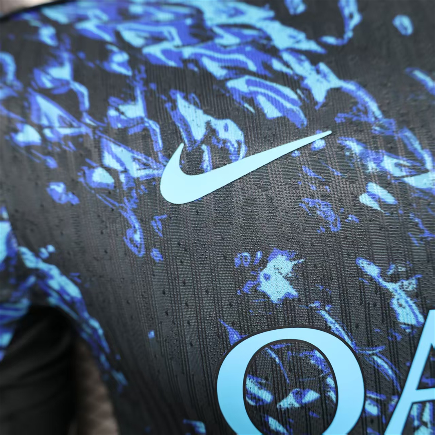 foot-Inter Milan 25-26 Pre-Match Training Jersey Black Blue - Player Version