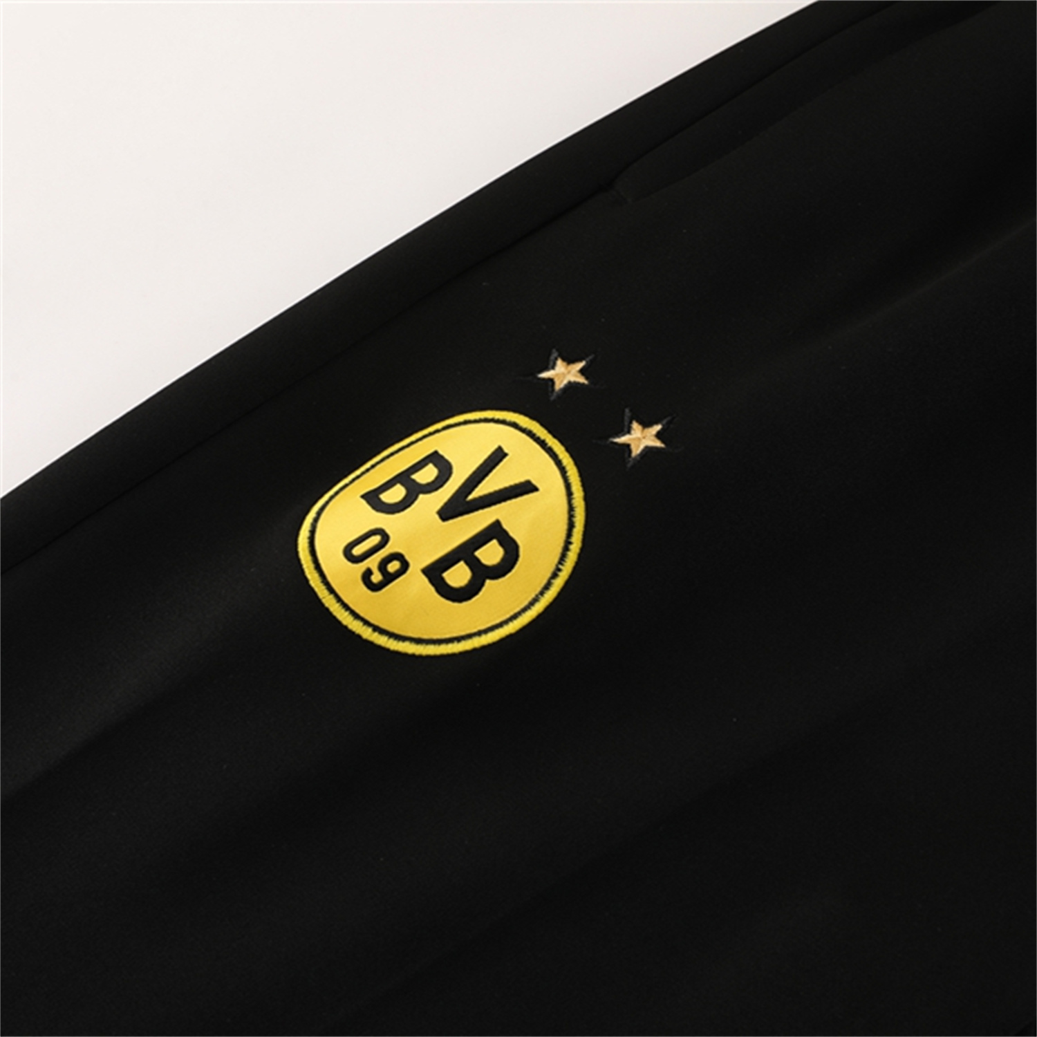 foot-Dortmund 25-26 Jacket Training Tracksuit - Black top & Black Pants