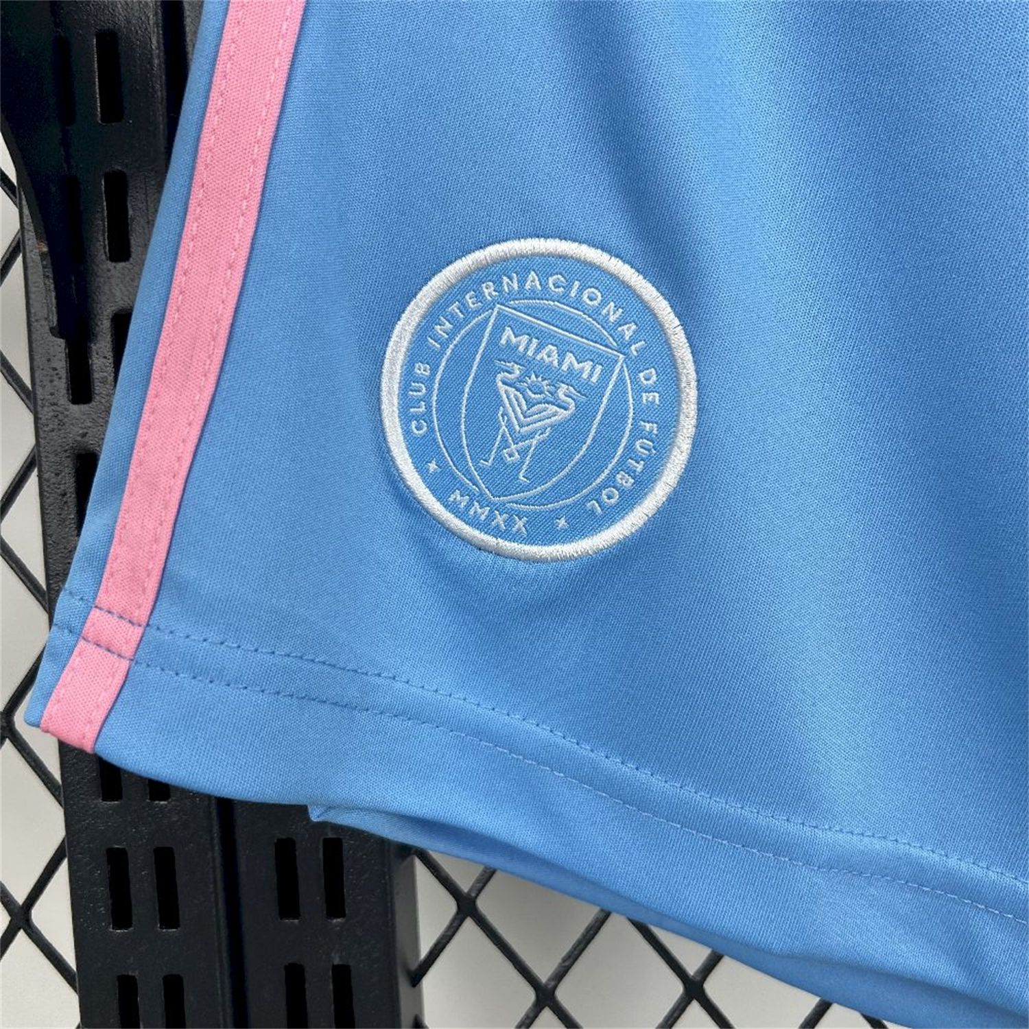 foot-INT M.A.M 25-26 Third Blue Shorts - Fans Version