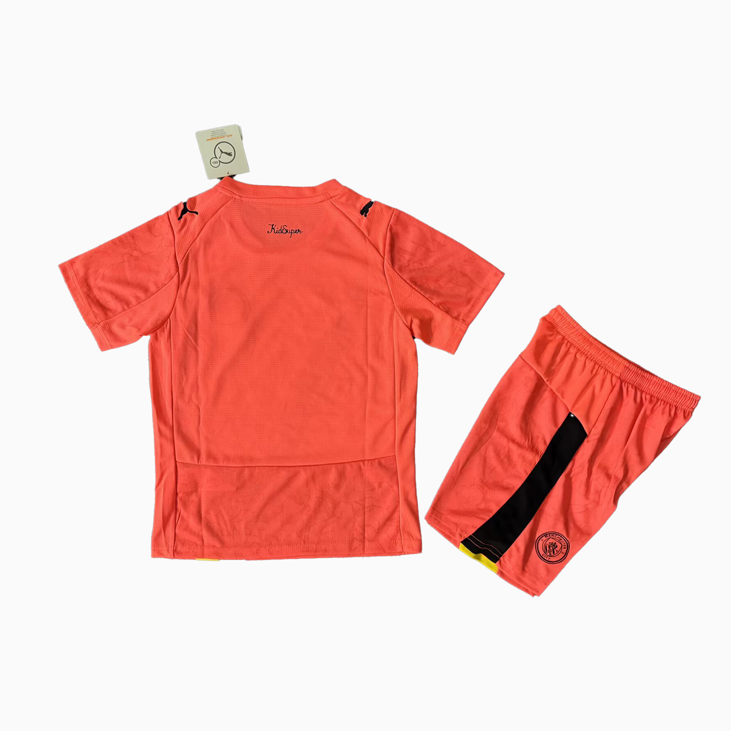 foot-Manchester City 25-26 Third Orange Kids Kit