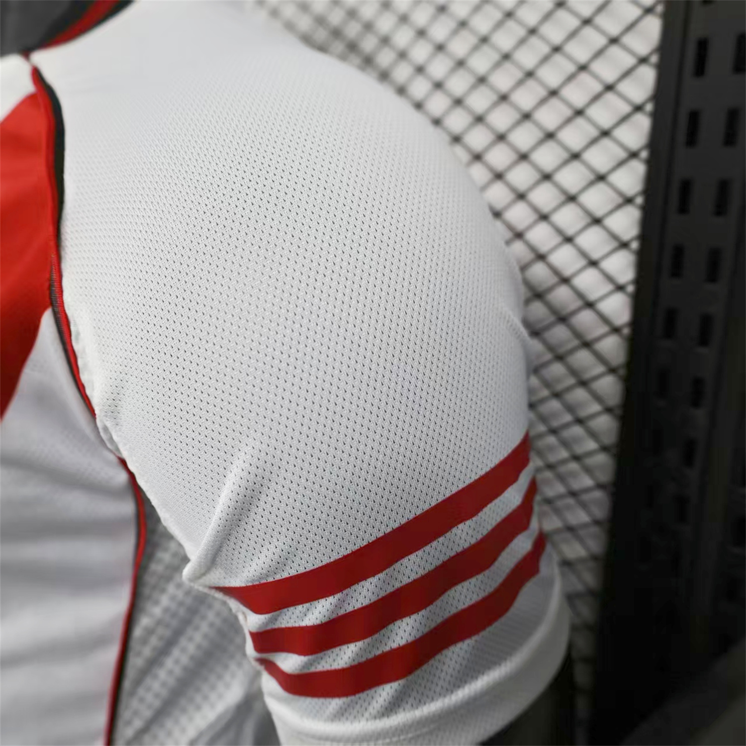 foot-River Plate 25-26 Home Unsponsored Jersey - Player Version