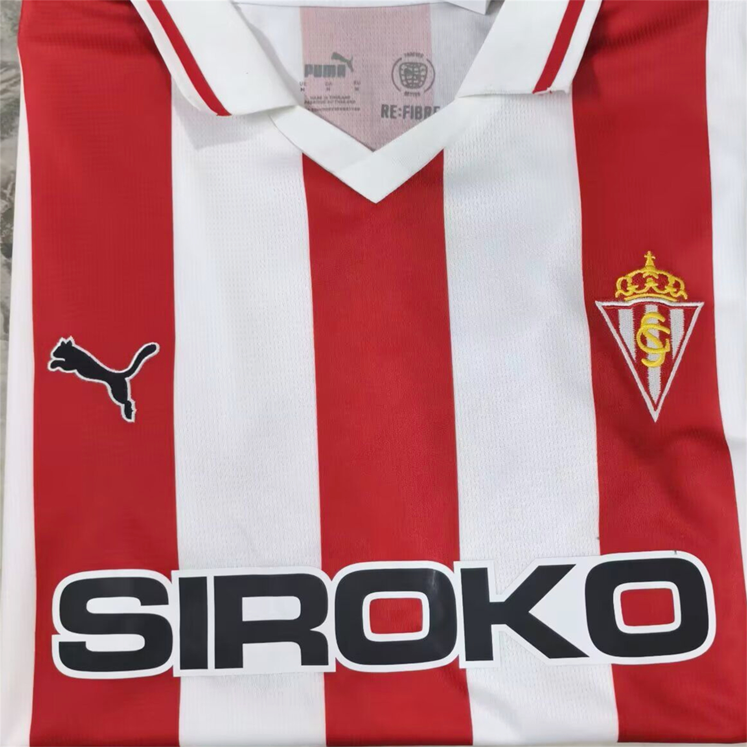 foot-Sporting Gijon 25-26 Home Jersey - Fans Version