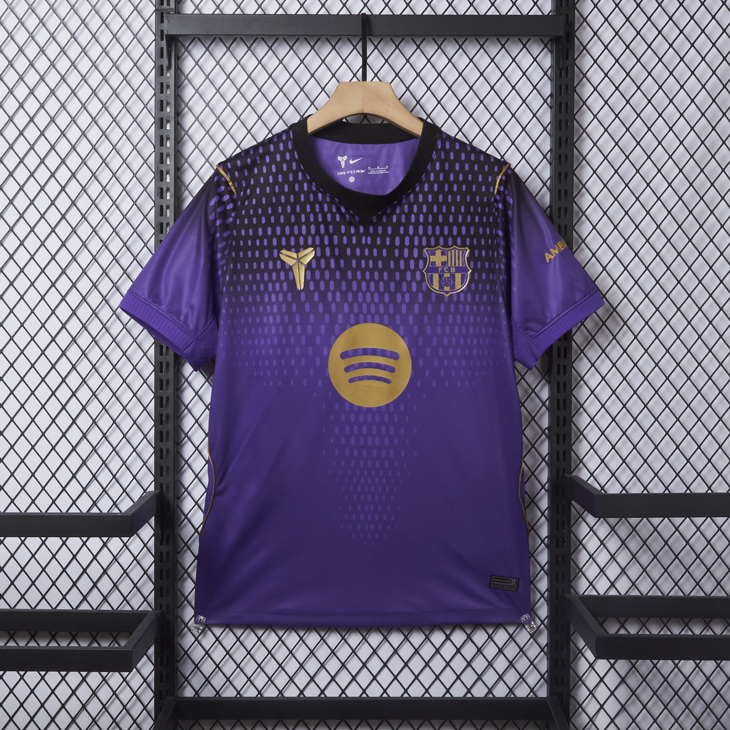 SIUjerseys-Barcelona 26-27 Away Purple-Black Gradient Jersey - Fans Version