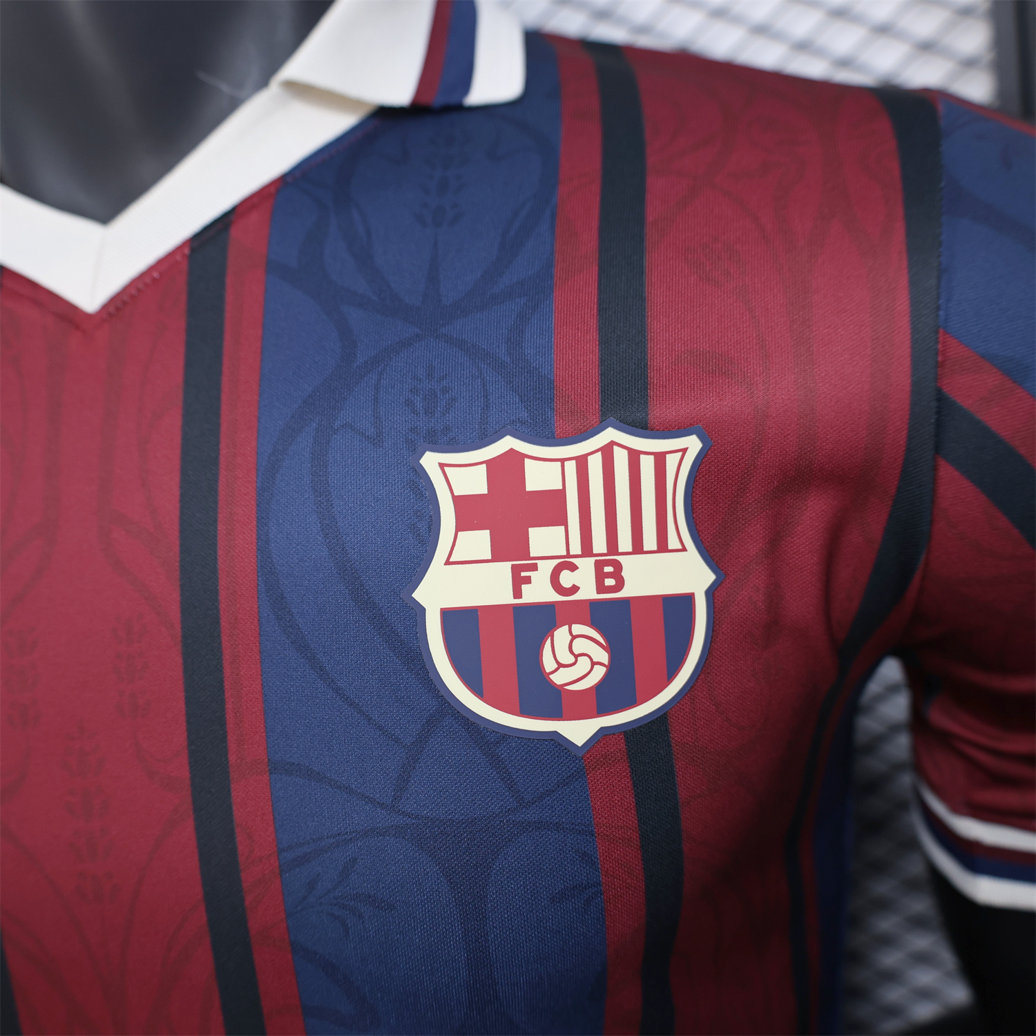 foot-Barcelona 25-26 125th Anniversary Retro Style Jersey - Player Version