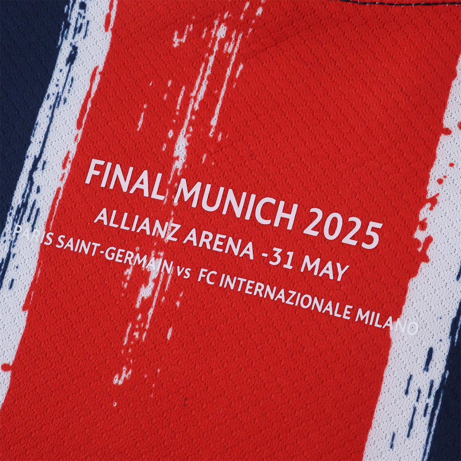 foot-Paris Saint-Germain PSG 24-25 Home Champions League Final Home Jersey - Fans Version