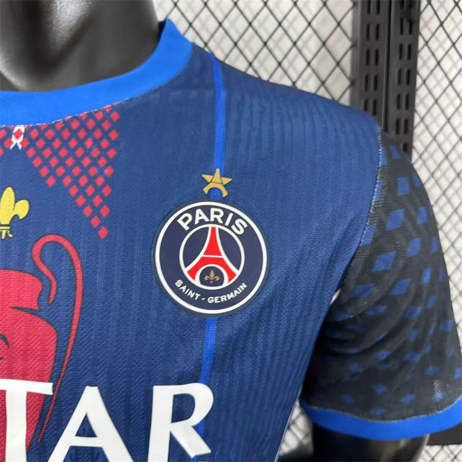 foot-Paris Saint-Germain PSG 25-26 Champion Blue Special Edition Jersey With Star - Player Version
